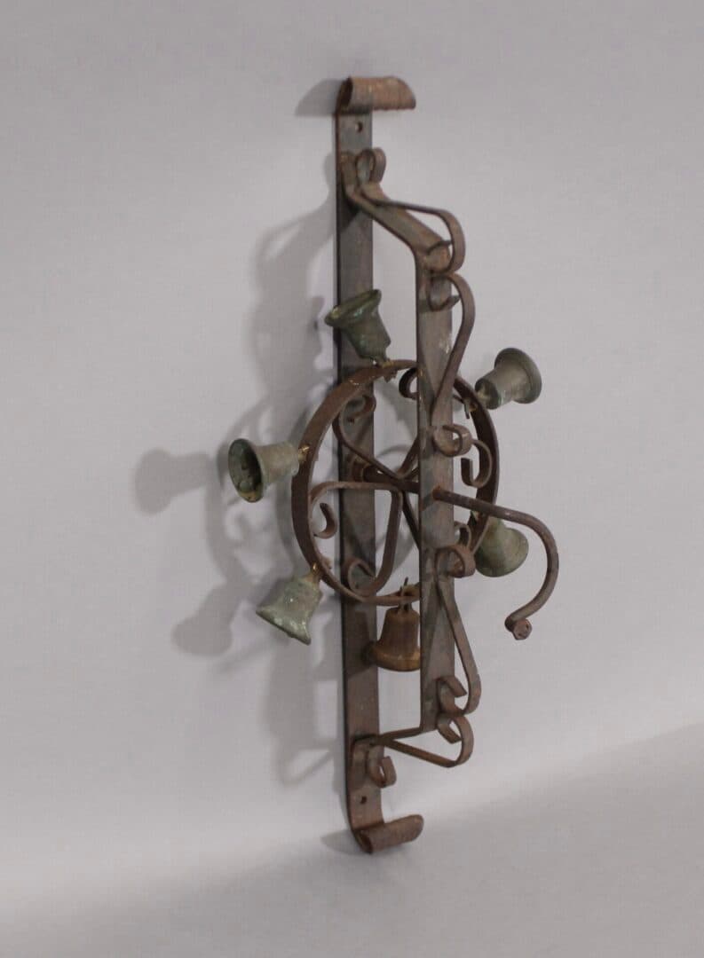 46113. Spanish Revival Iron Bell Circa 1920’s