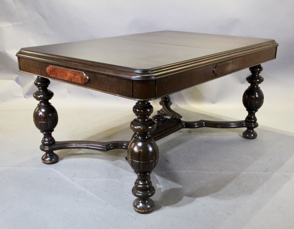 47602. Spanish Revival 1920’s Walnut Table