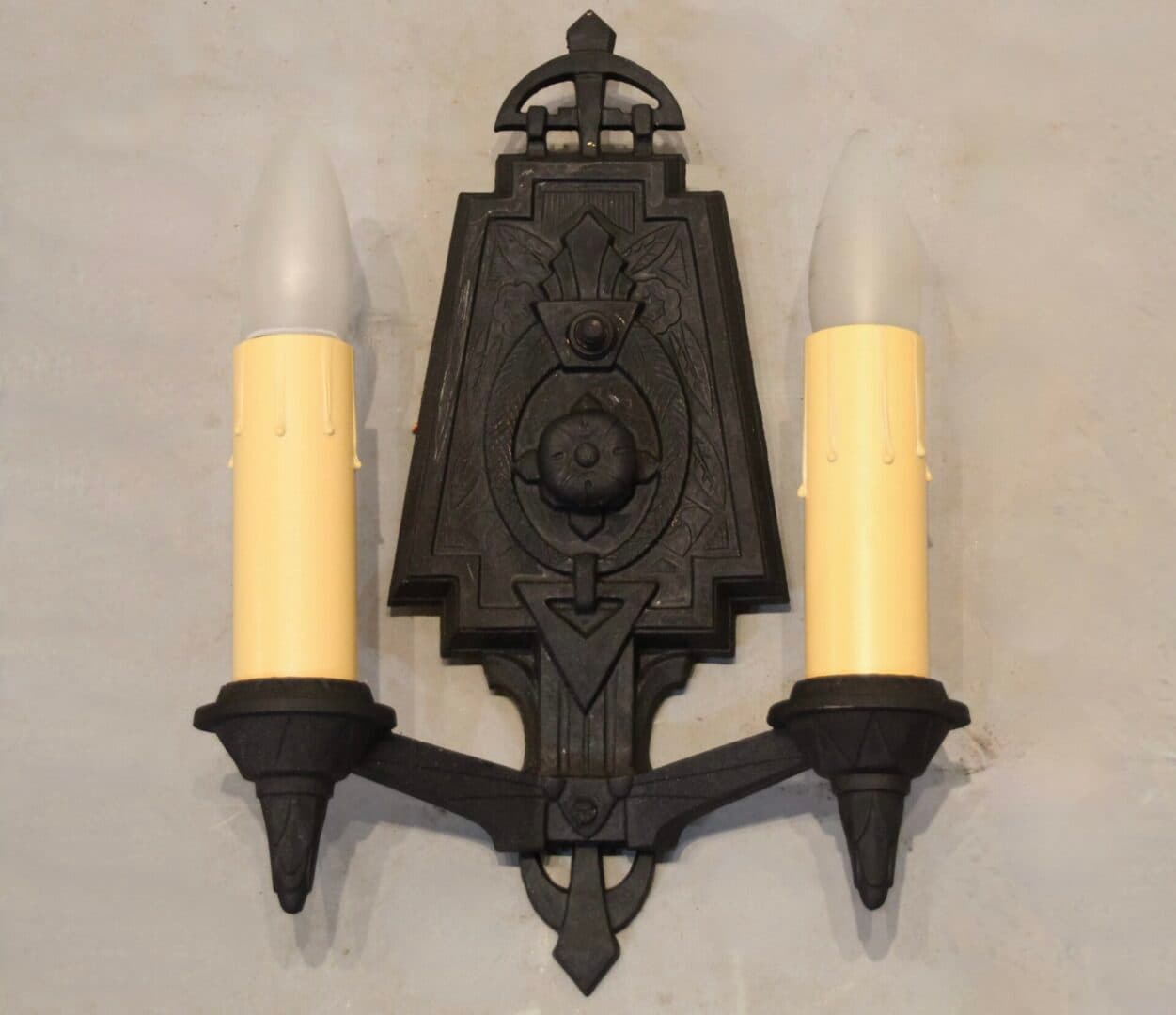 47372. 1 Of 3 Double 1920’s Sconces