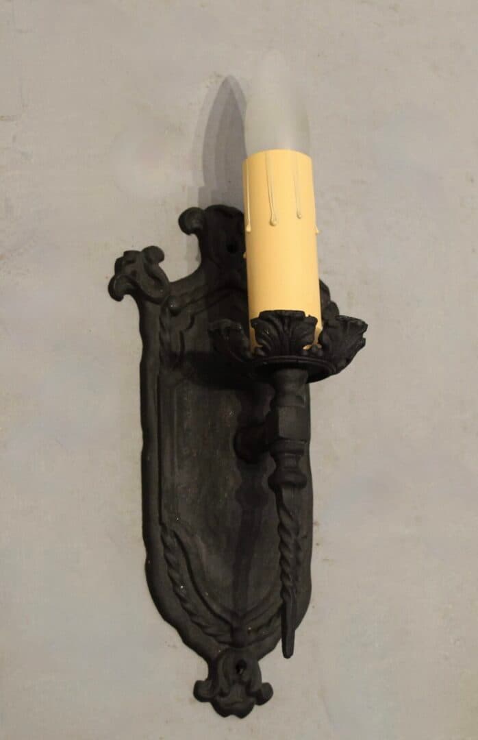 47376. 1 Of 3 1920’s Single Sconce