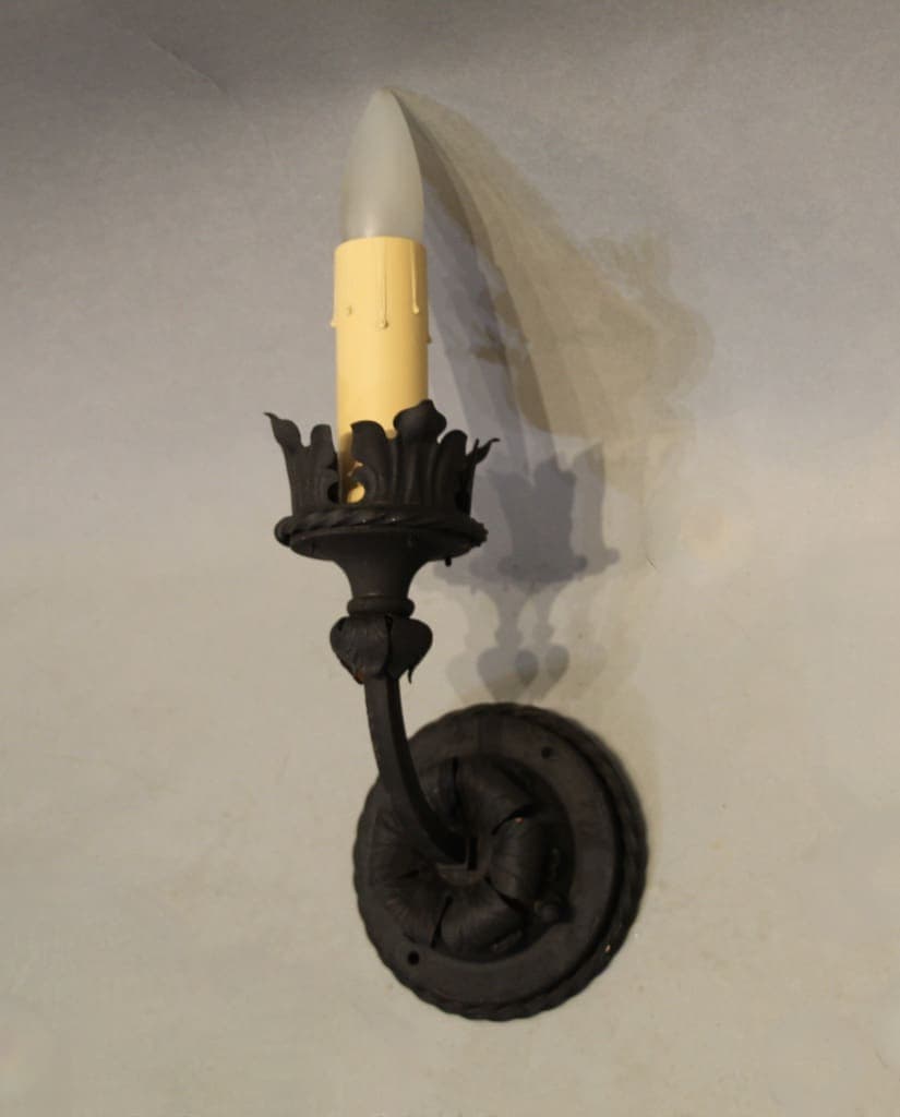 47381. Pair Of 1920’s Single Sconce