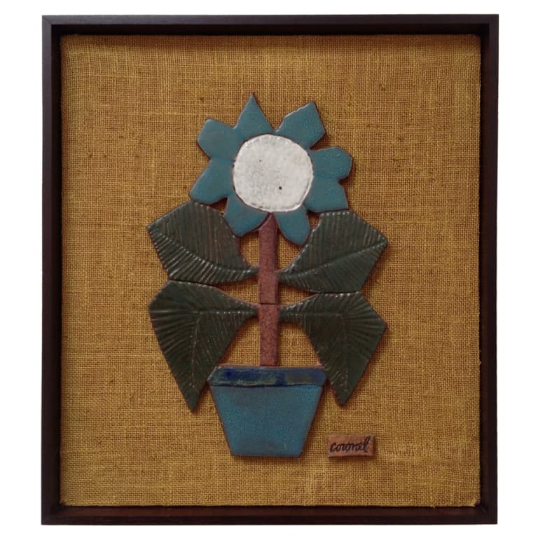 Mounted Studio Ceramic by Raul Coronel