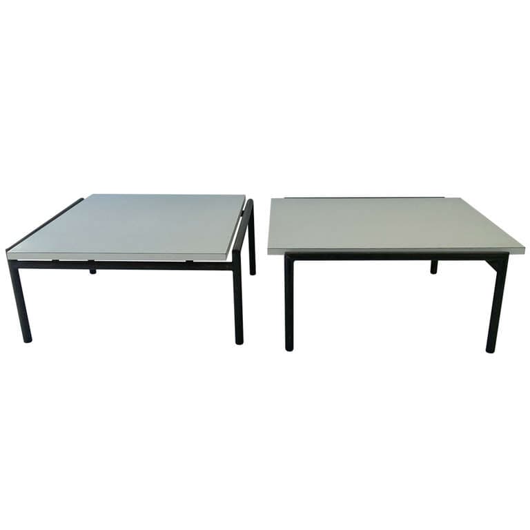 A pair of Vista of California Indoor/Outdoor Tables