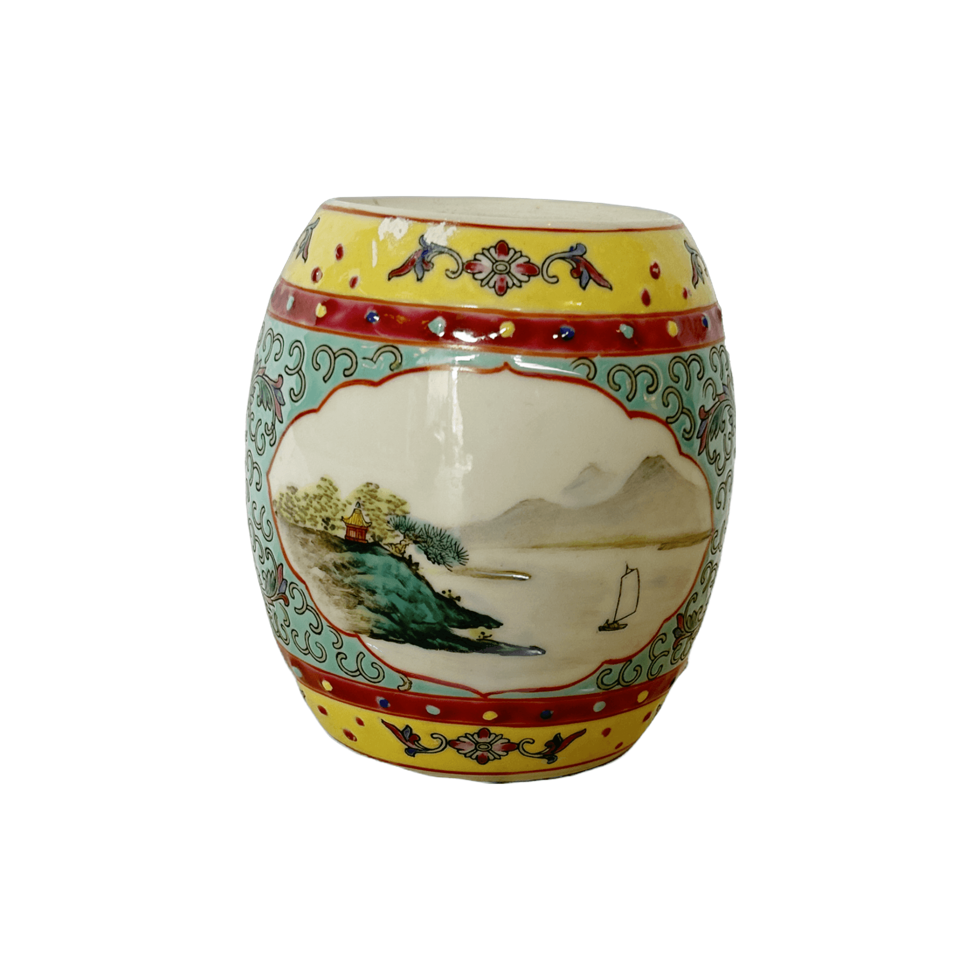 Antique Asian Ceramic Vase