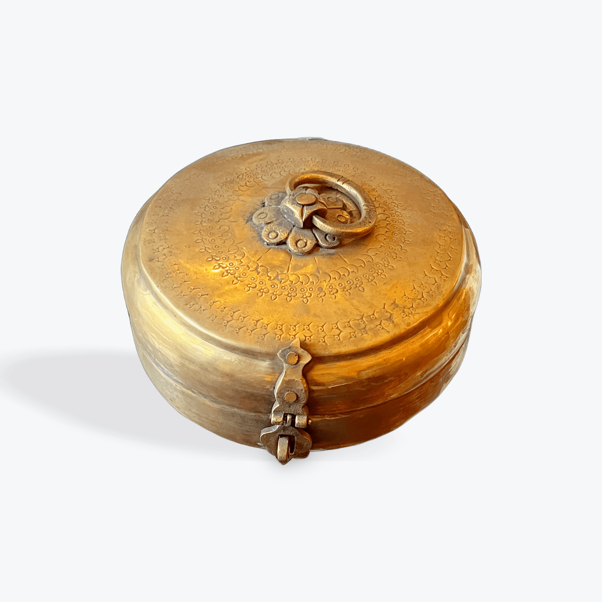 Brass Pandan Box, North India, 19th Century