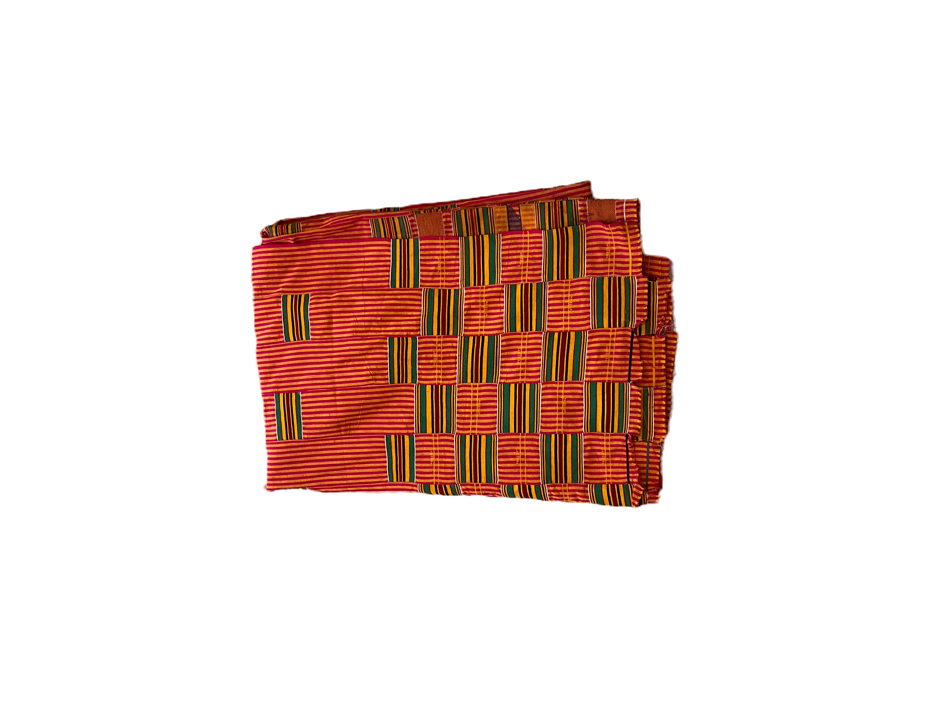 Hand-made Red, Yellow, Green Textile Nairobi