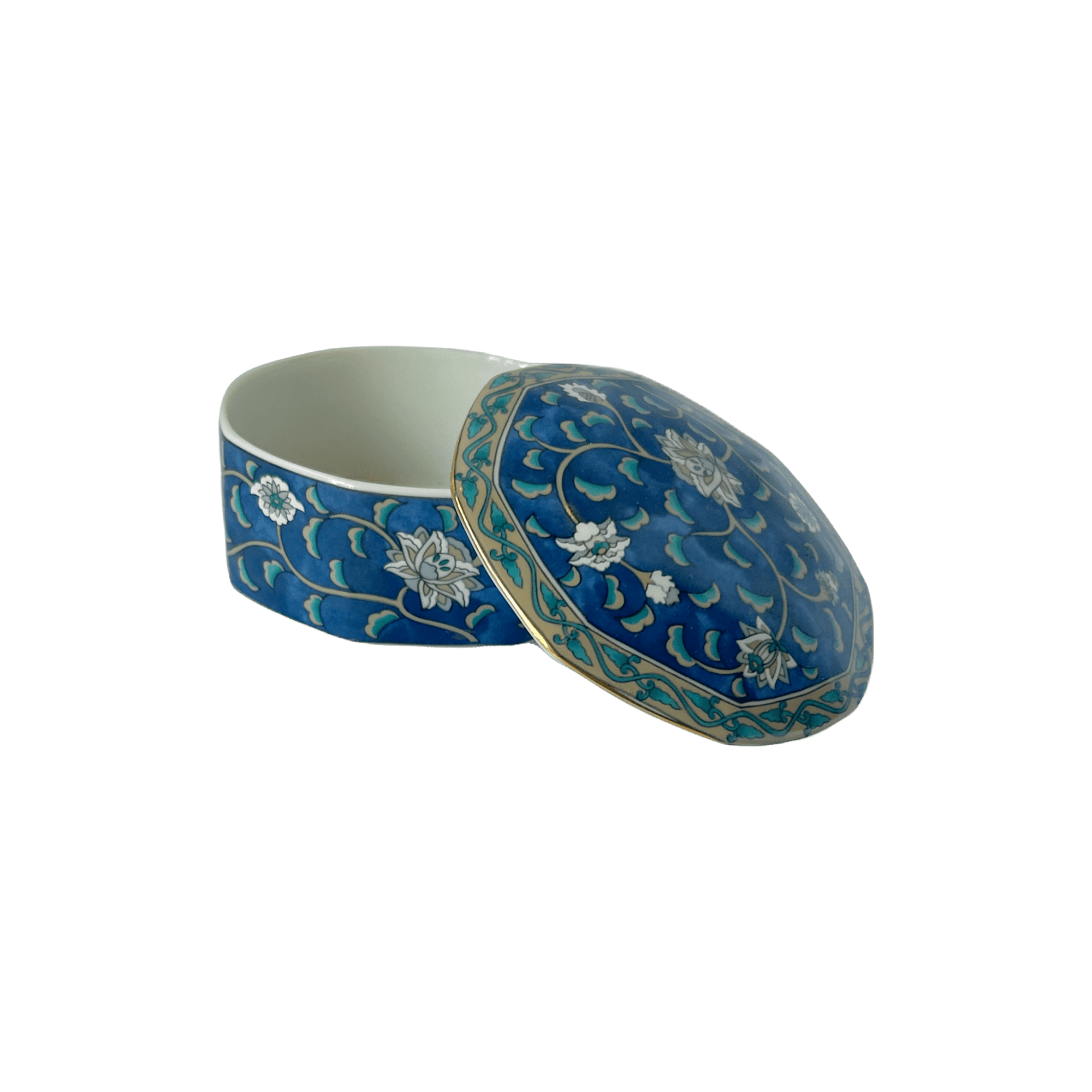 Blue Porcelain Box