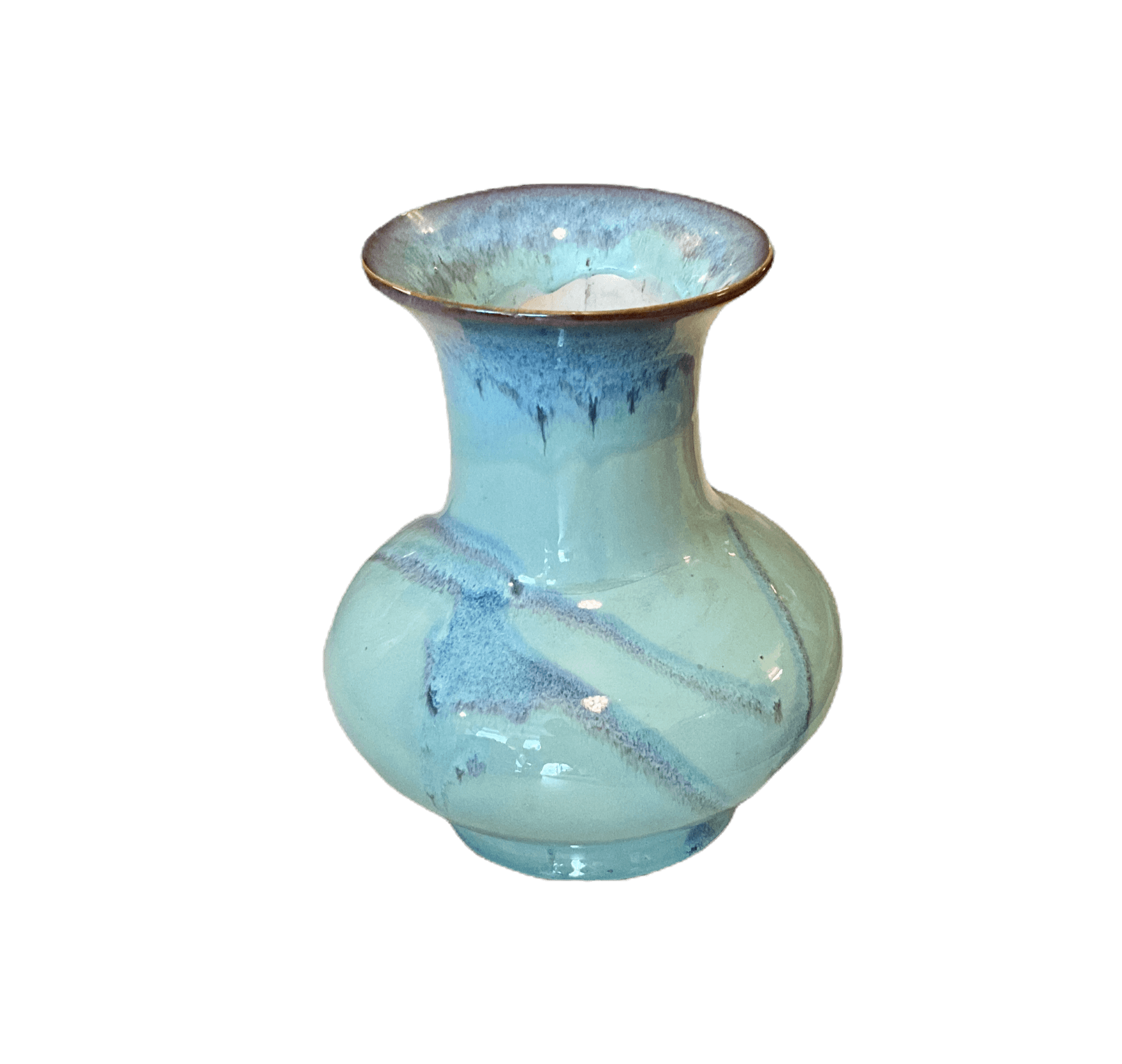 Turquoise Ceramic Vase