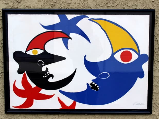 Calder Abstract Lithograph