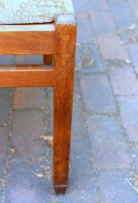 Pair Custom Asian Arts and Crafts Teak Chairs