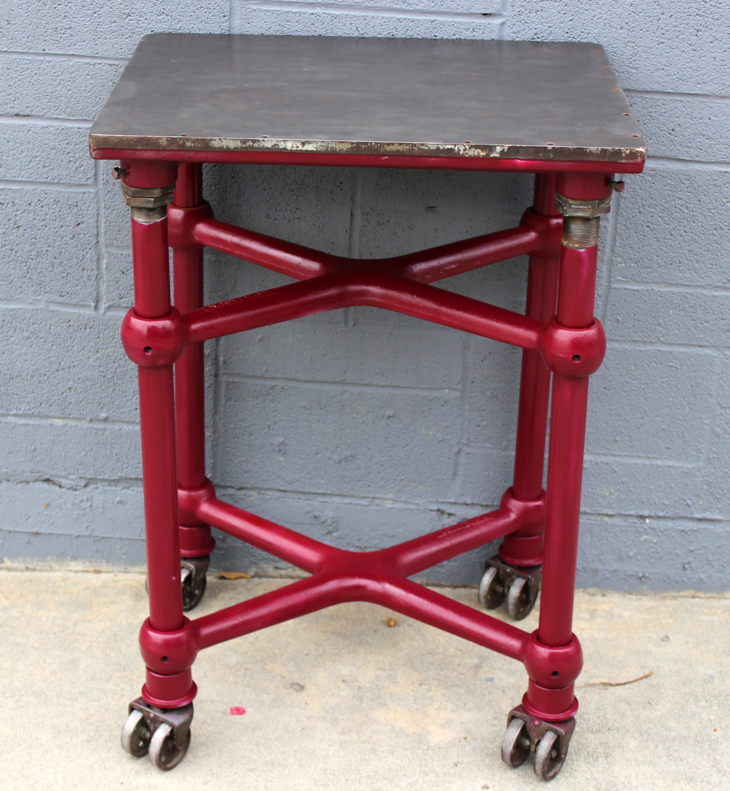 Industrial Style TableFor Island or Bar