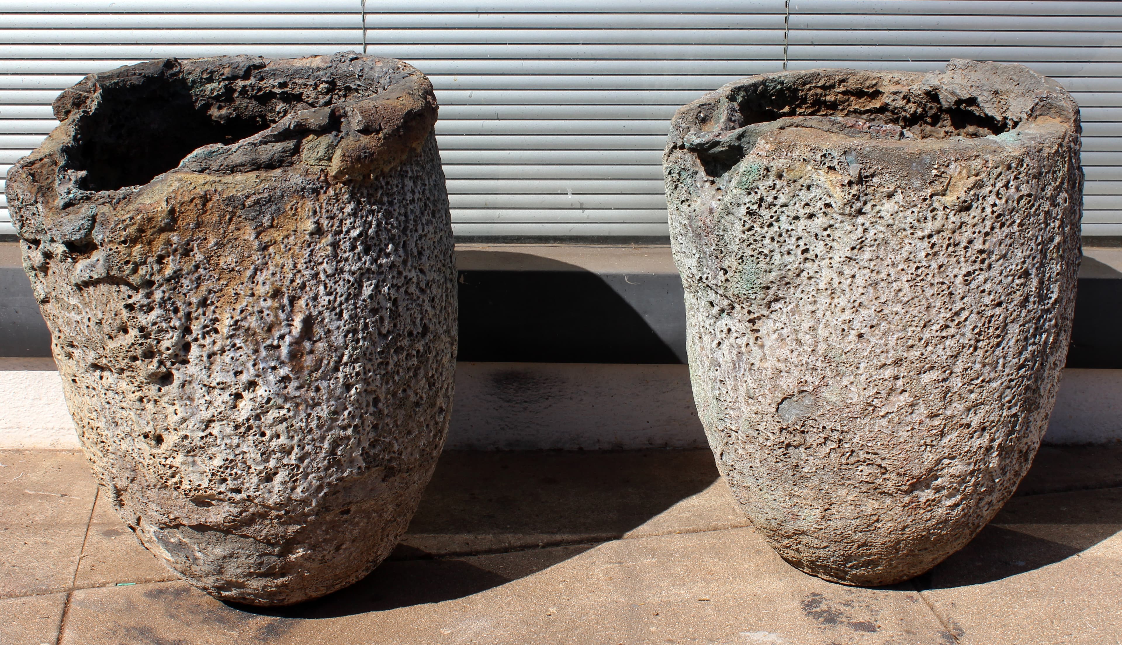 Large Pair Foundry Crucibles