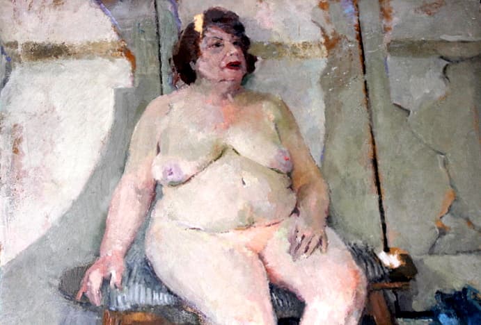 Girl With A Attitude Painting