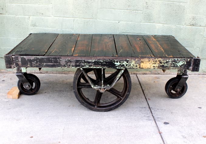 Industrial Cart/Coffee Table