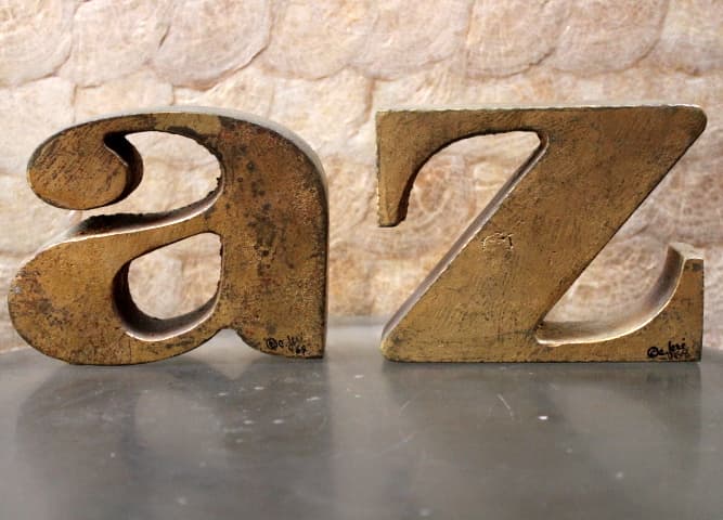 A Z Curtis Jere Vintage Bookends