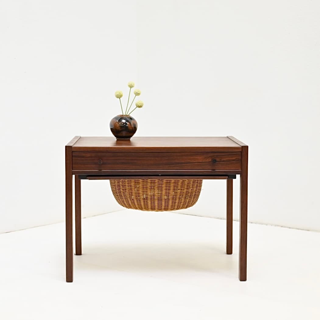 Rosewood Storage Table - Denmark c. 1960s