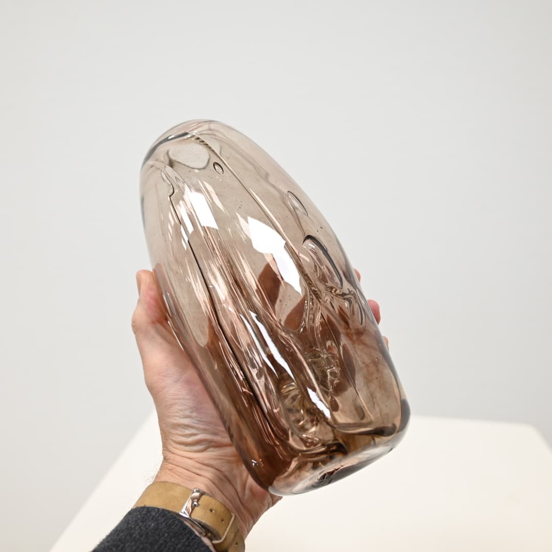Studio Glass Vase - Richard Stauffer, USA c. 1970s