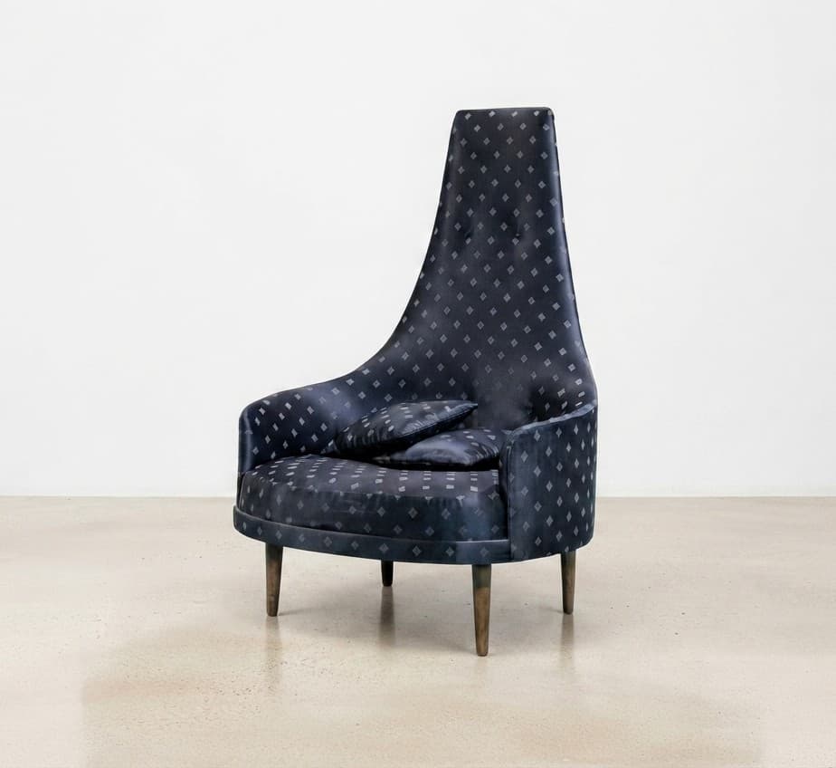 Mid Century Throne Lounge Chair by Adrian Pearsall