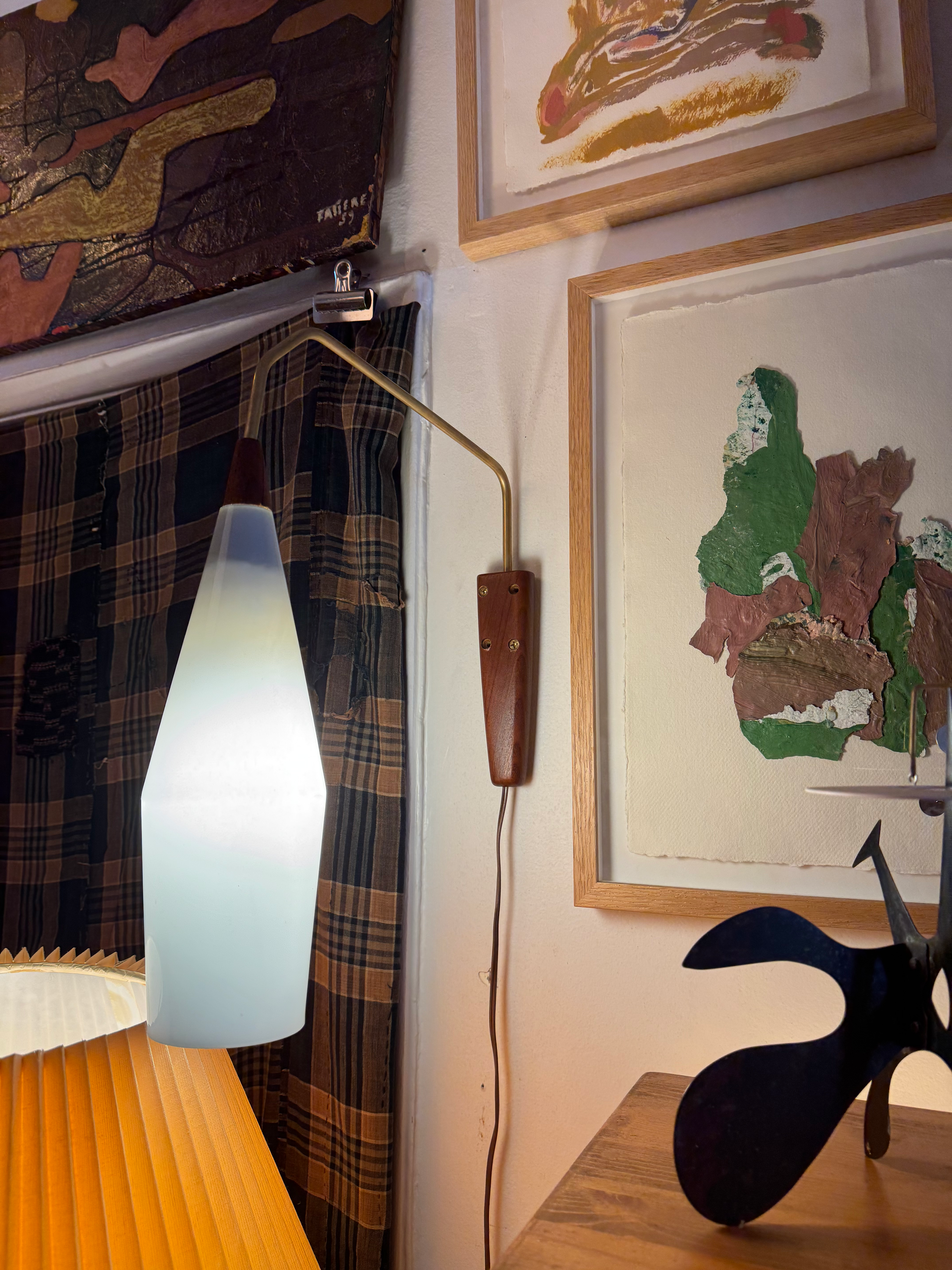 MCM Danish Glass Sconces