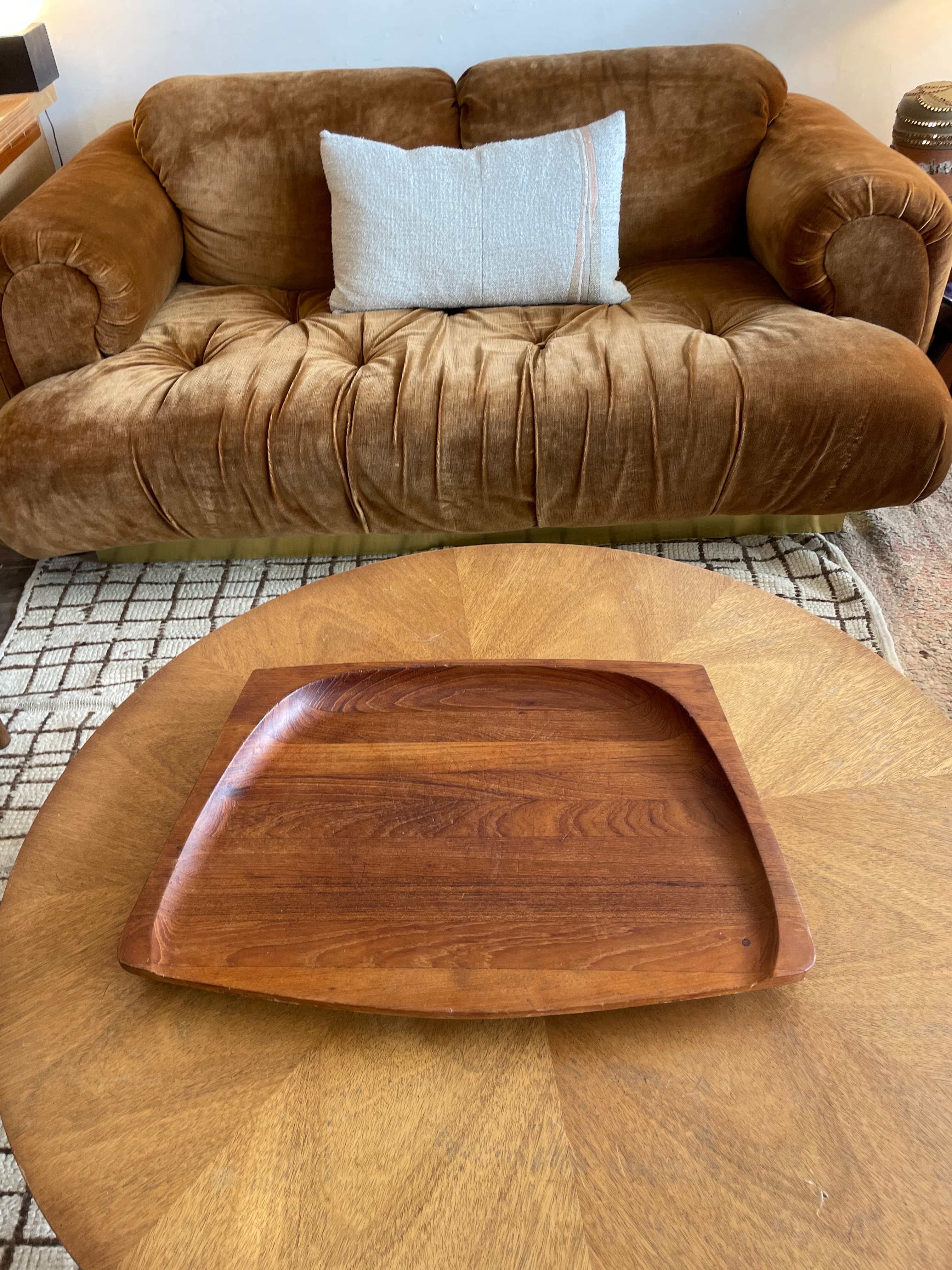 Large Dansk Teak Tray