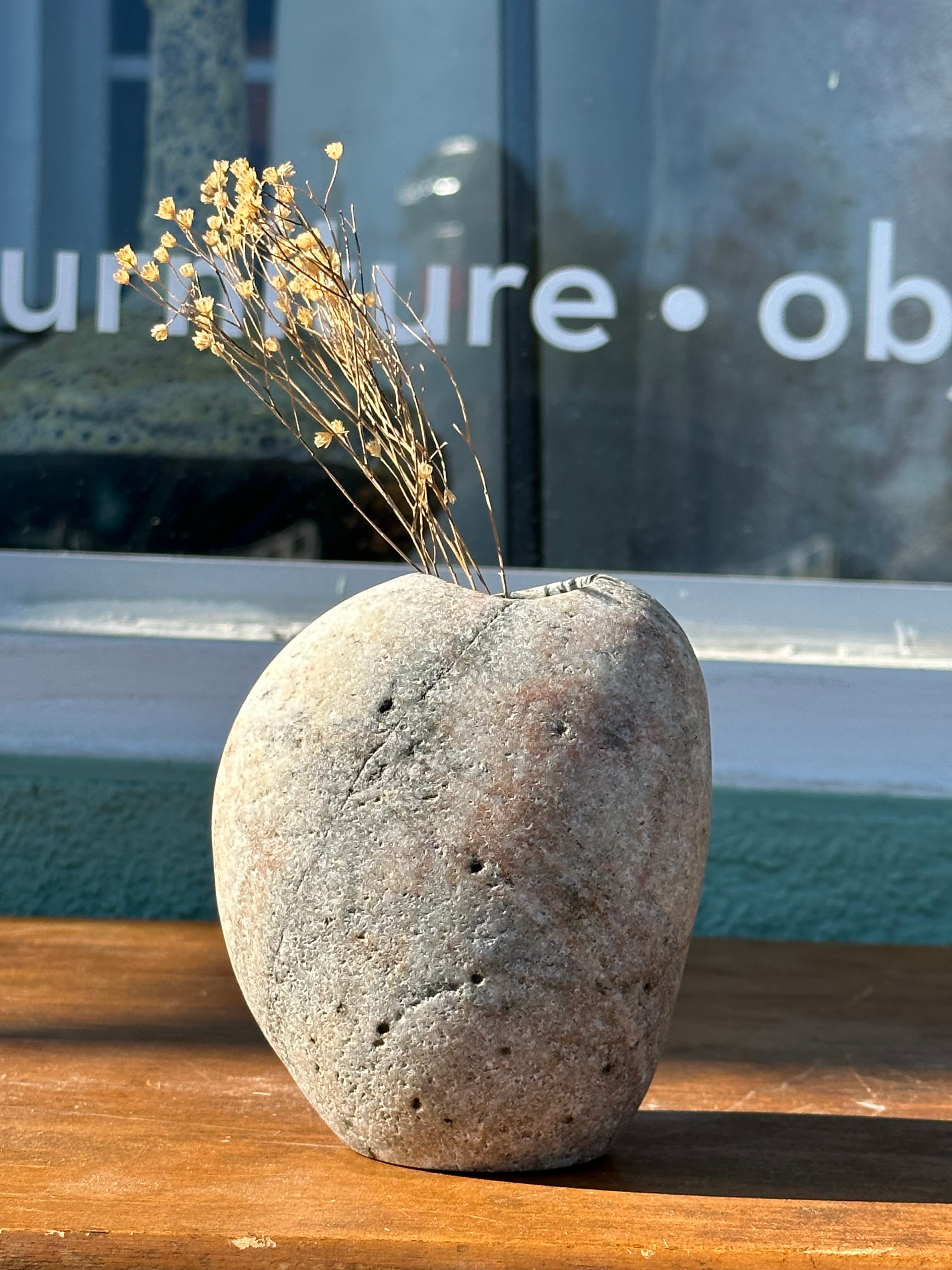 Vintage Rock Vase
