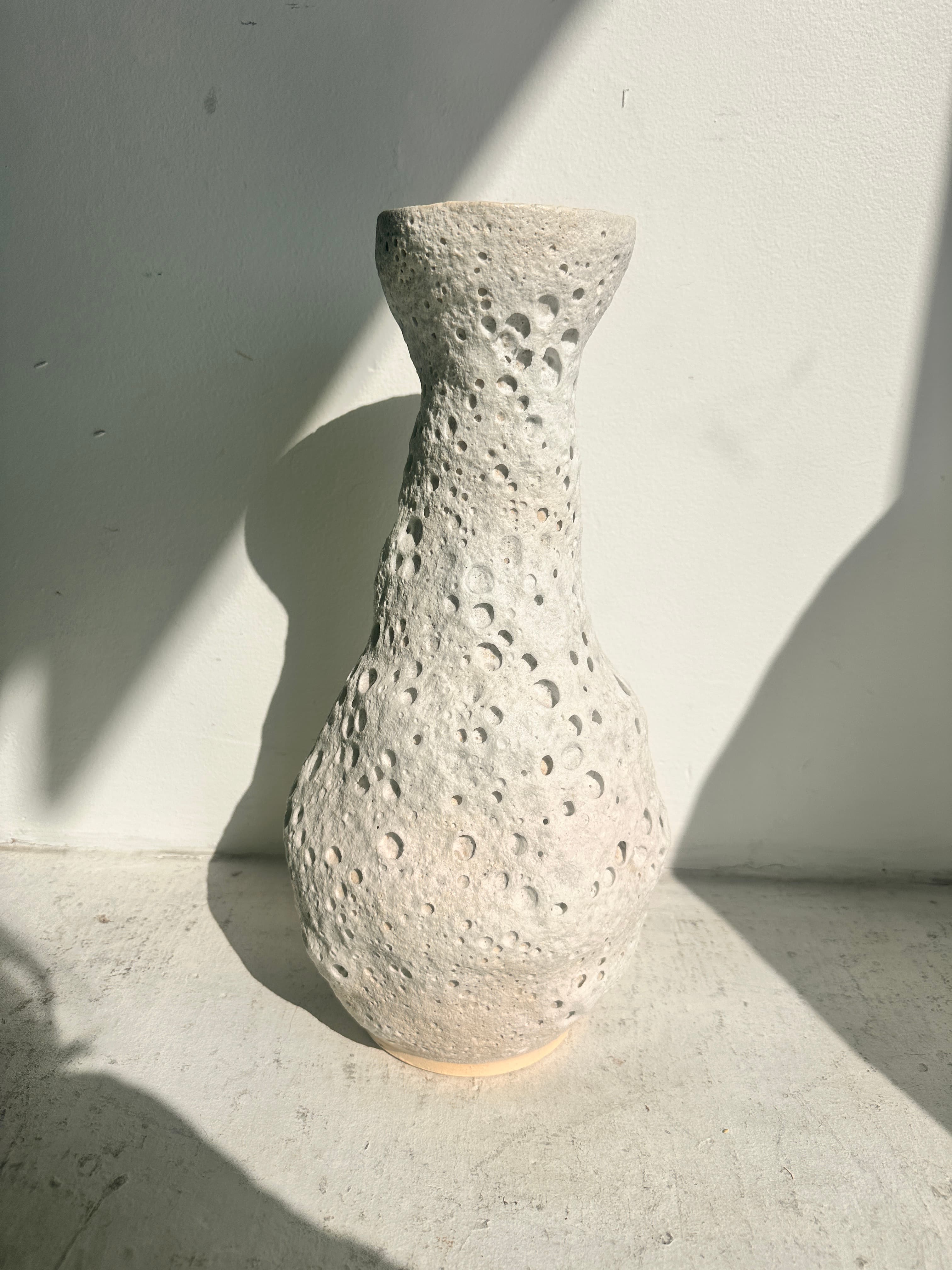 Swan Neck Volcanic Vase