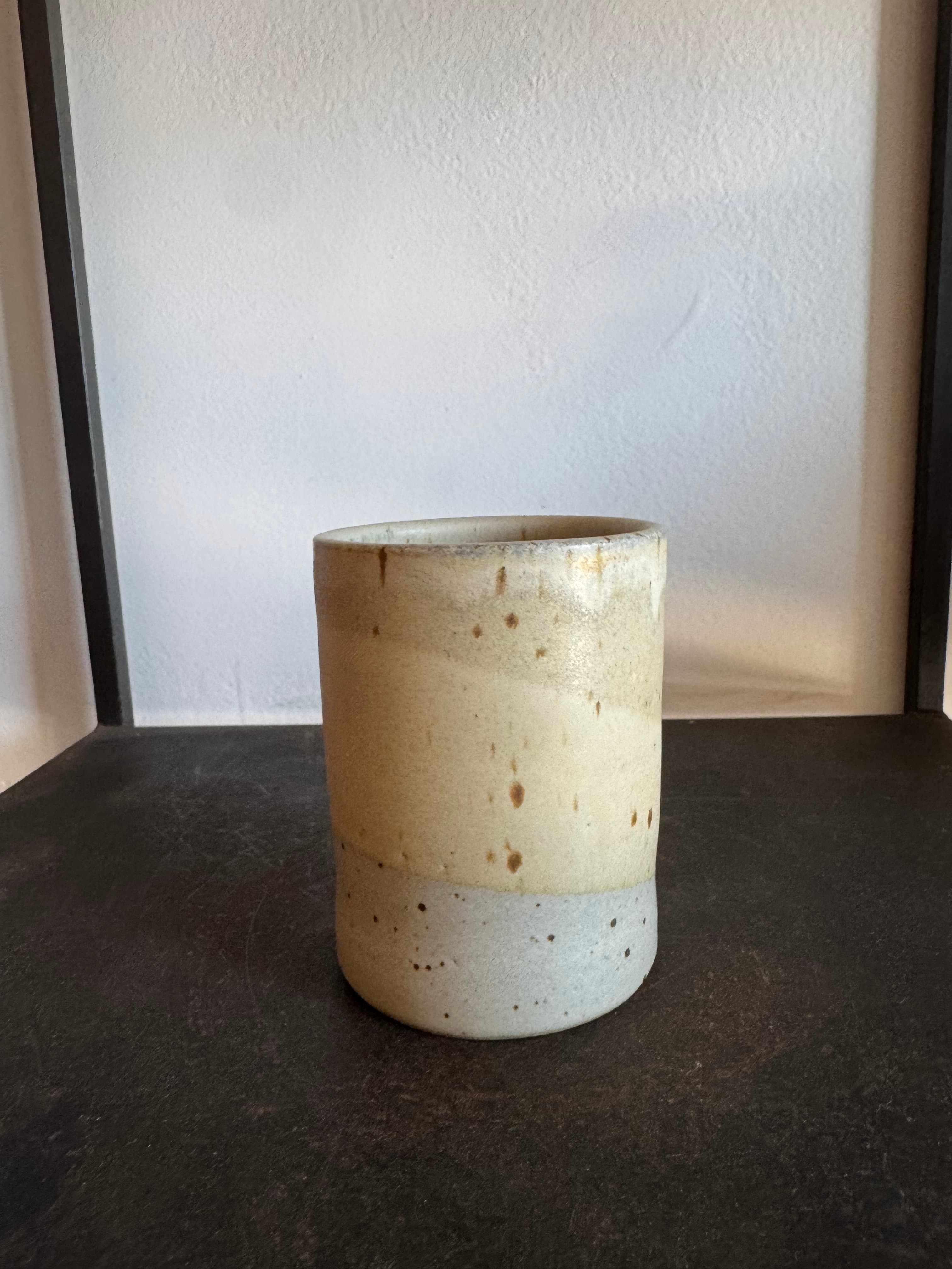Light Blue Cylinder Cup