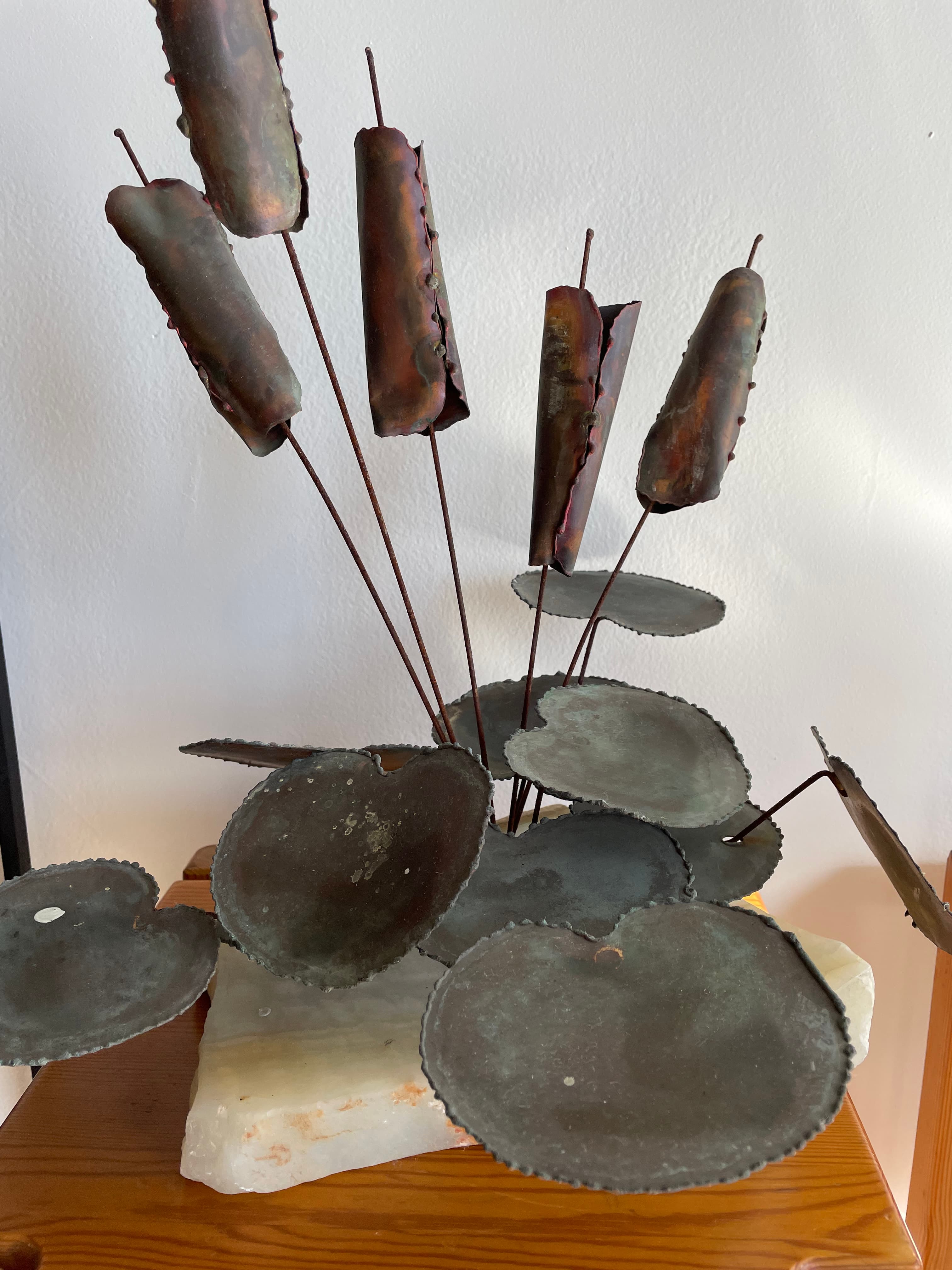 Curtis Jere 'Lilypad 'Sculpture