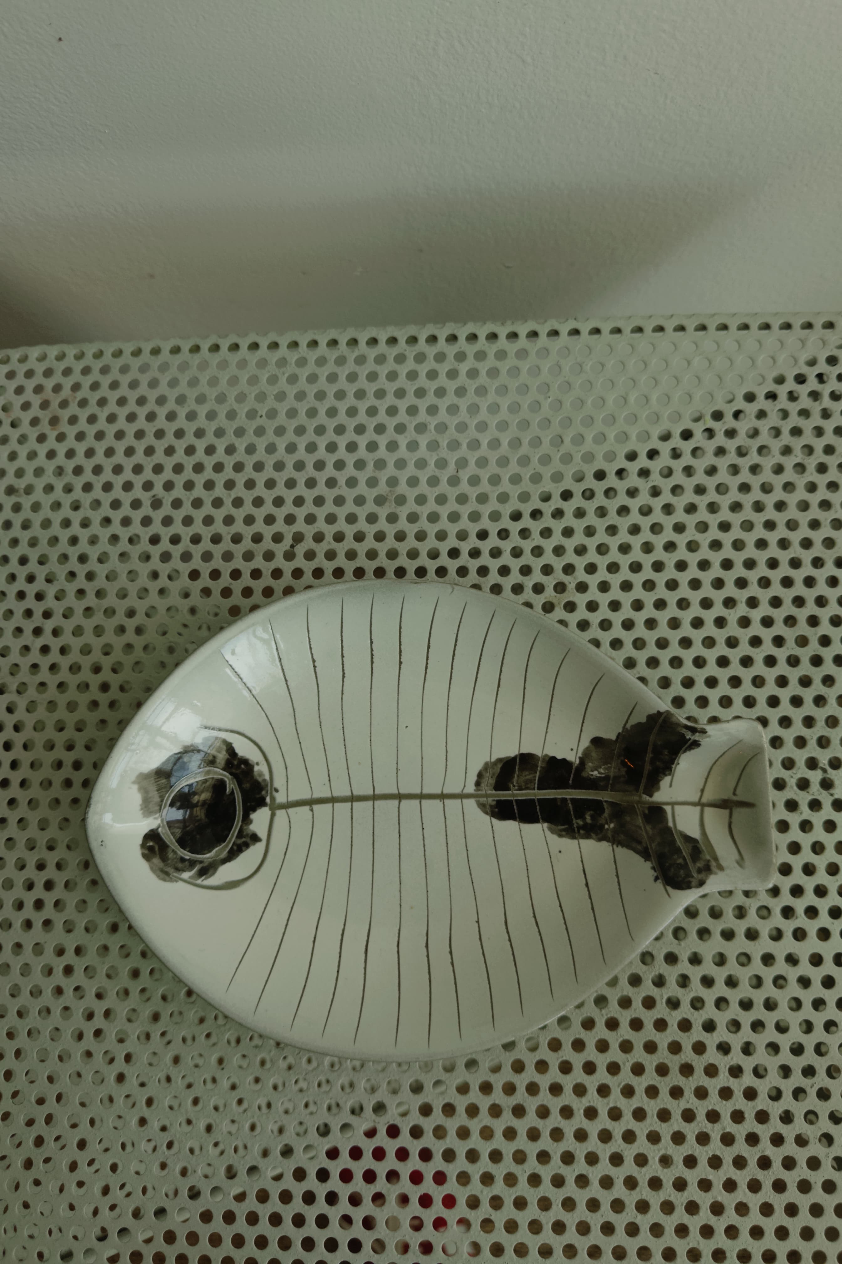 1950's Legardo Tackett Fish Plate