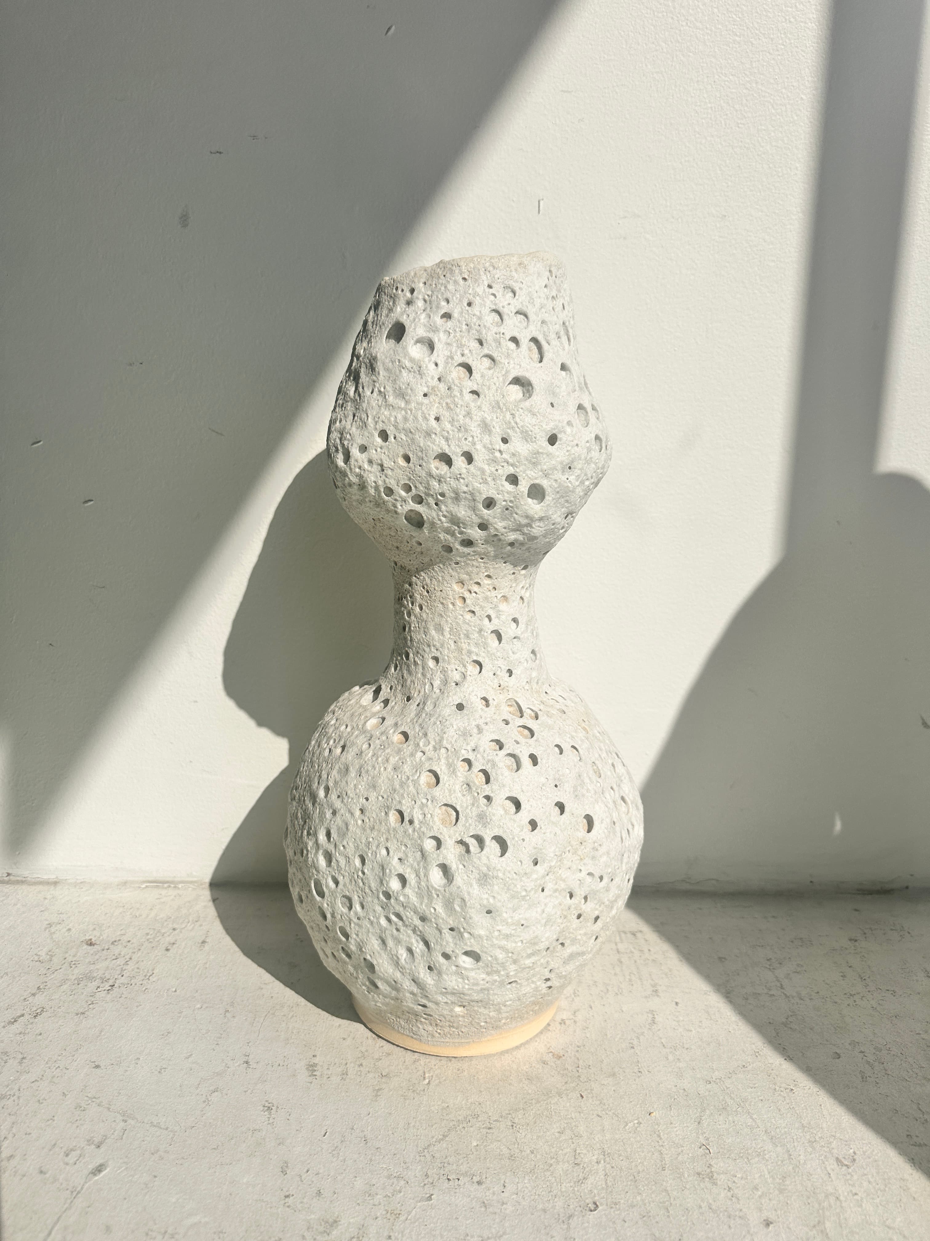Double Happiness Volcanic Vase