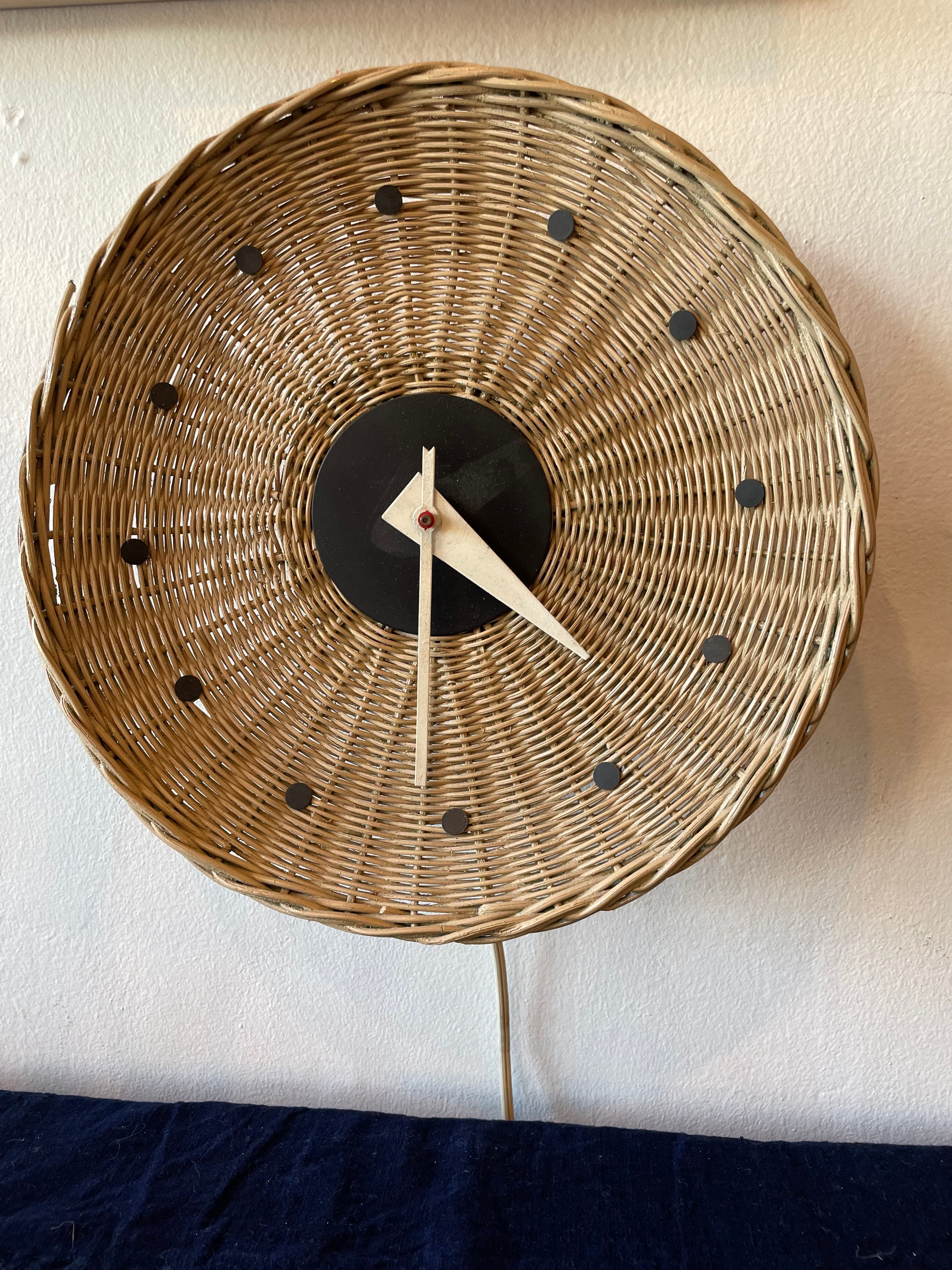 George Nelson Basket Clock