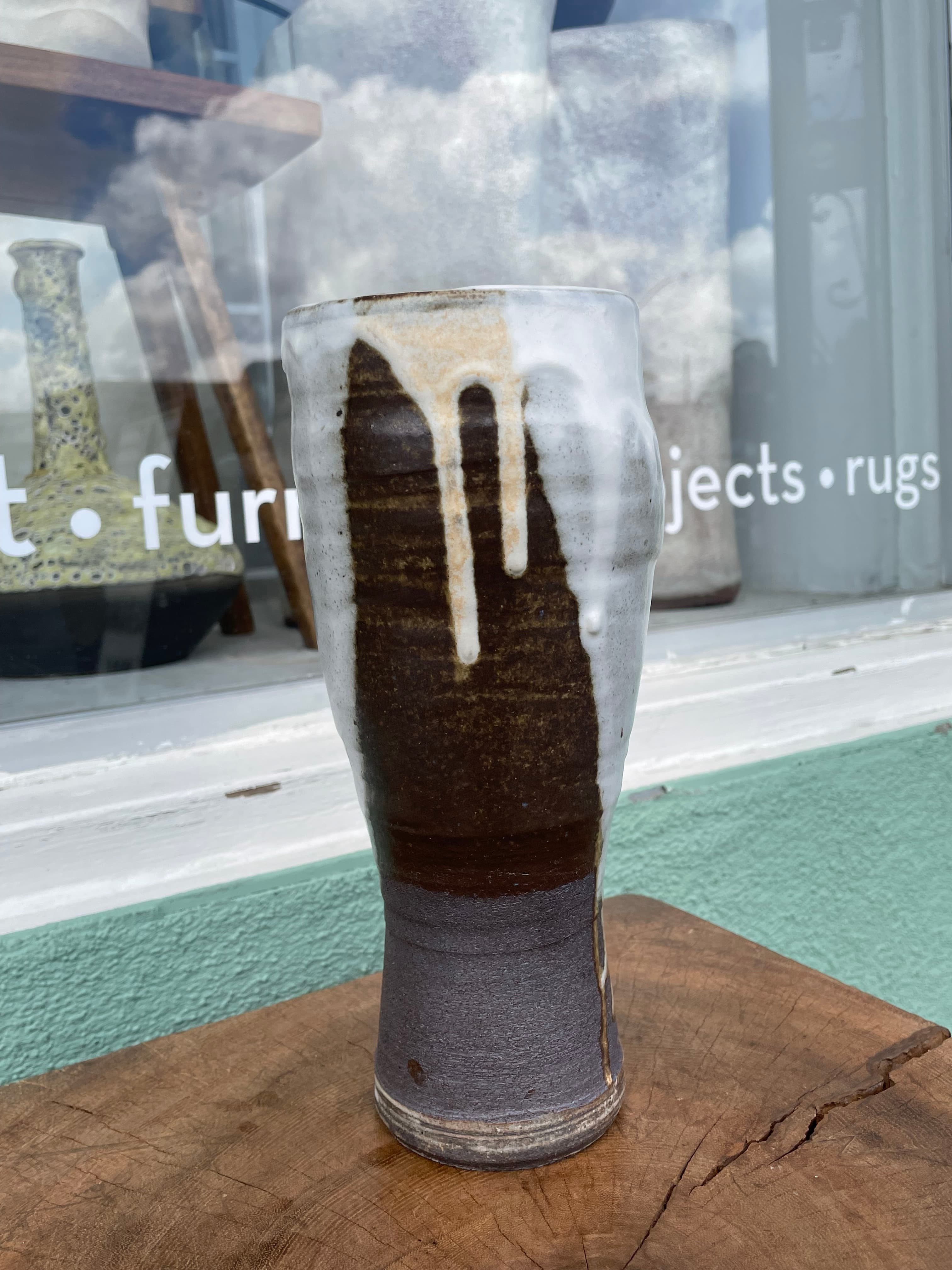 Vintage Ceramic Drip Vase
