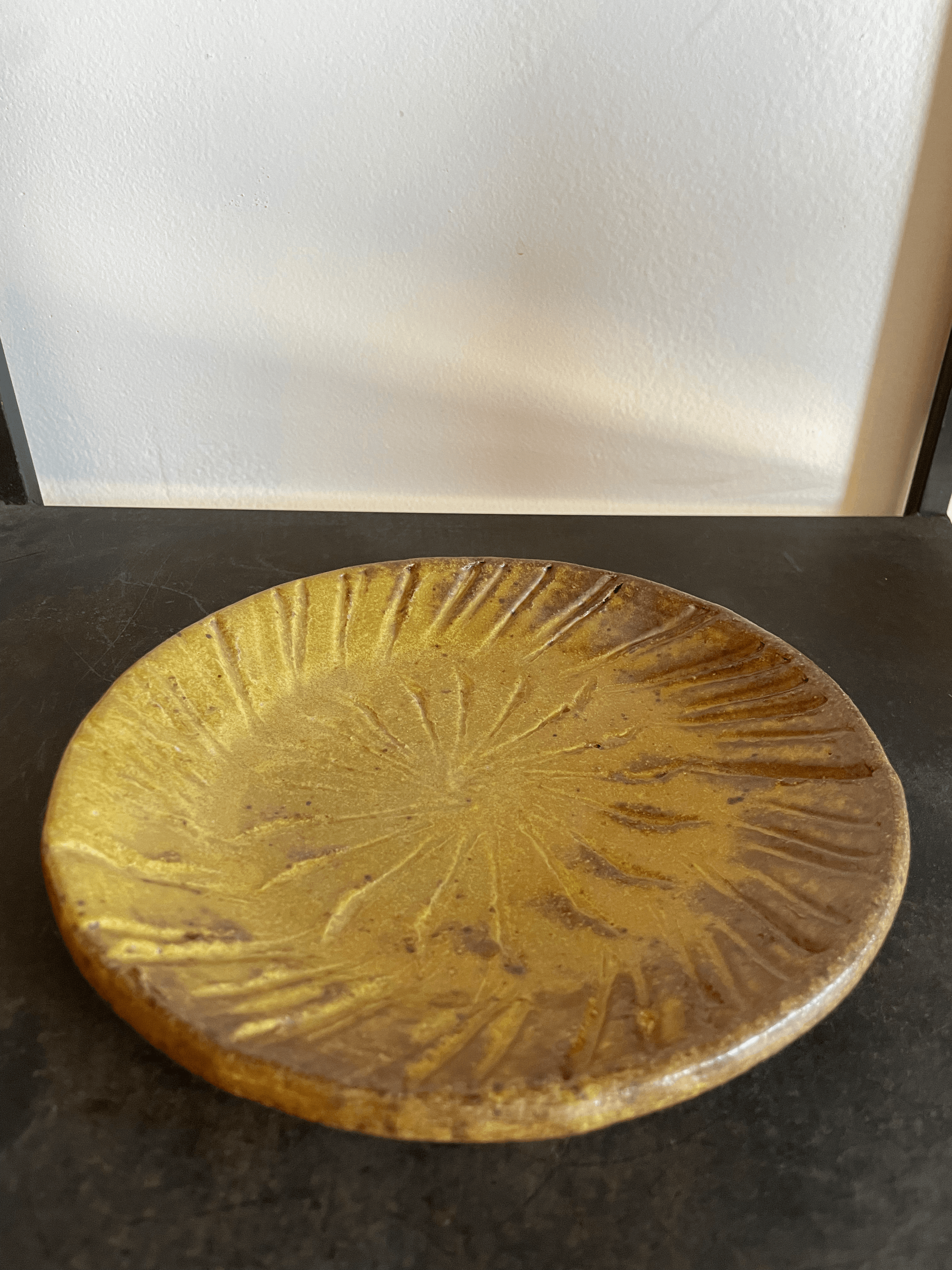 Mustard 'Star' Plate