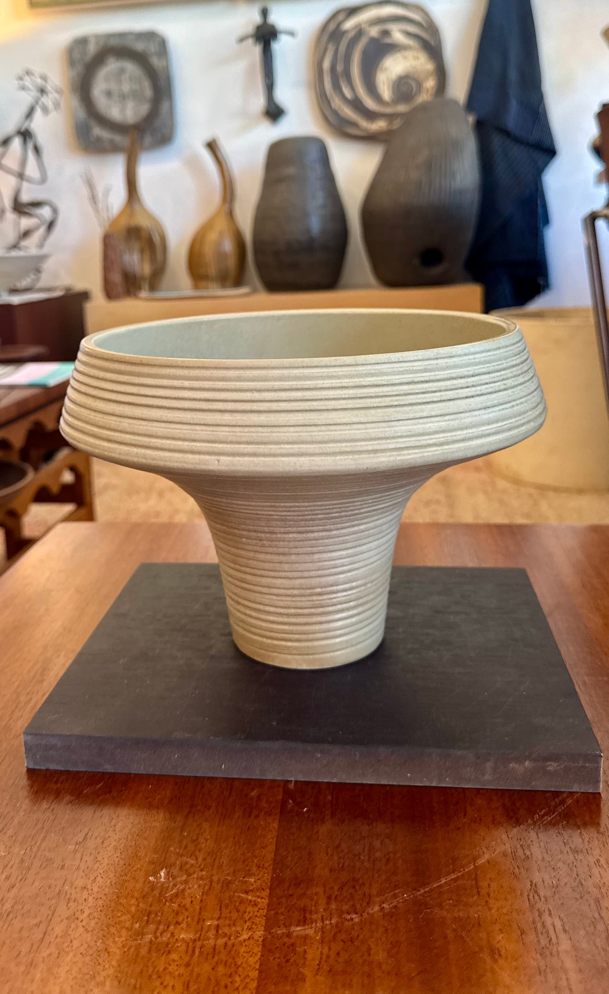 MCM White Ceramic Japanese Ikebana