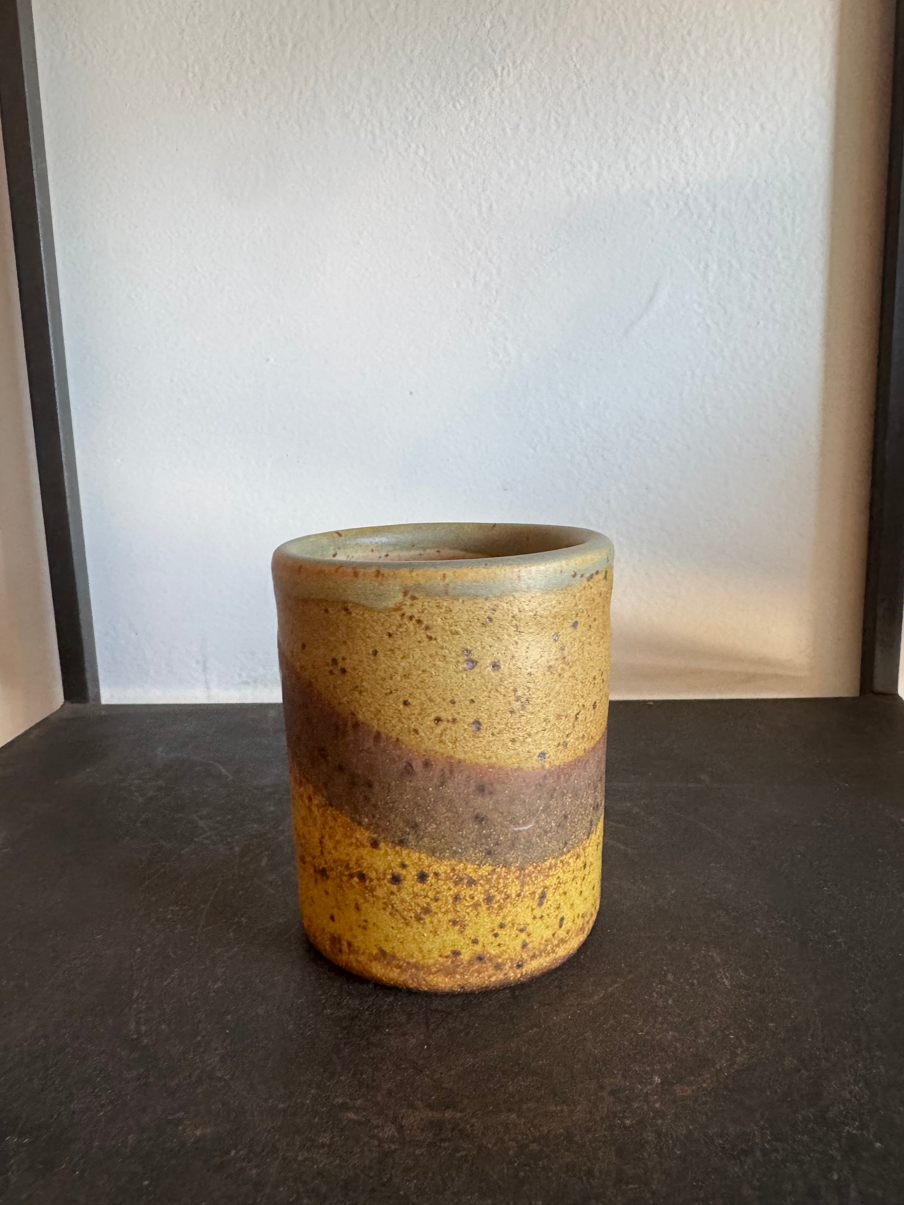 Mustard Cylinder Cup