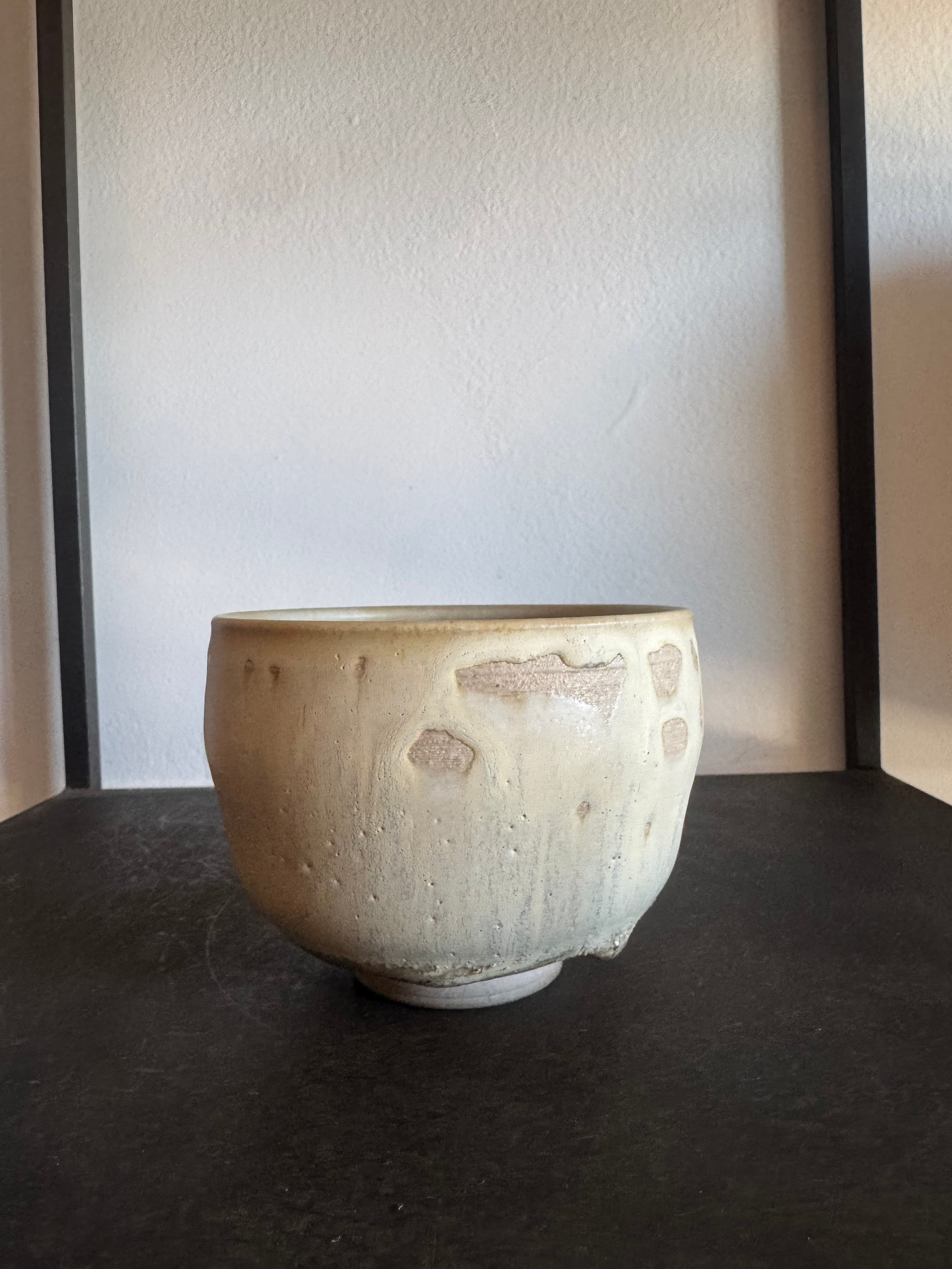 White Ceramic Shoshi Tea Bowl