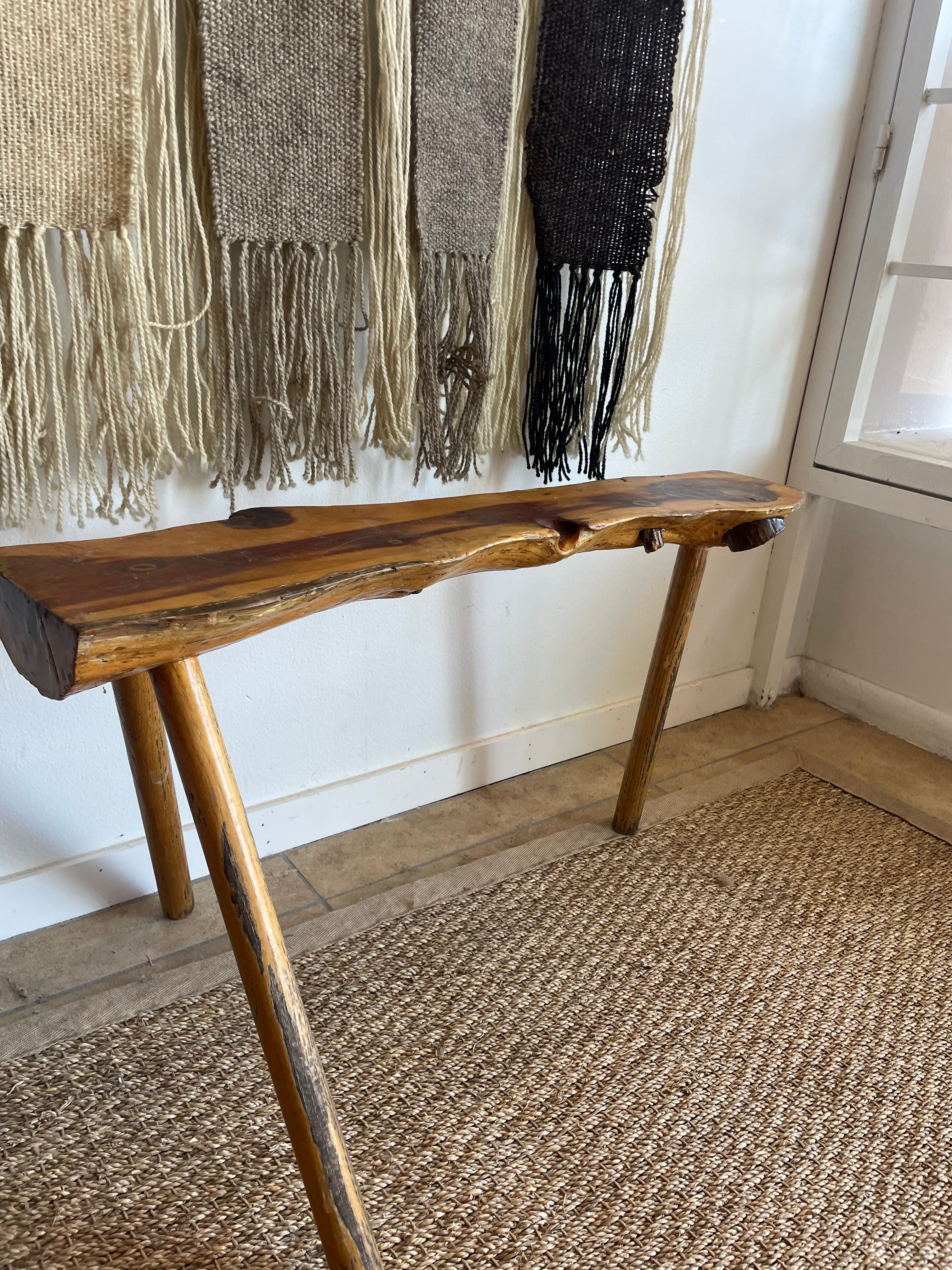 3 legged Vintage Sculptural Table
