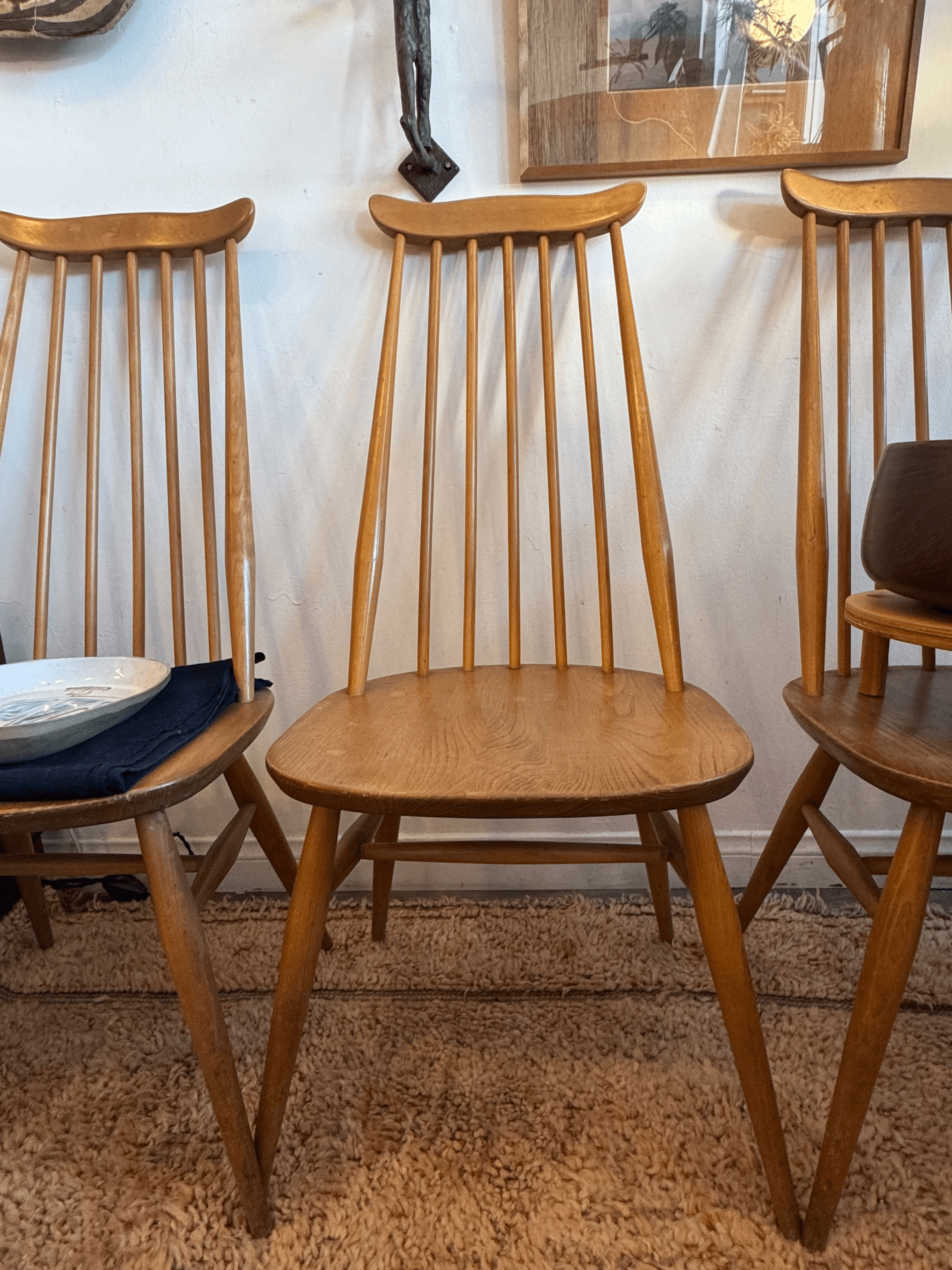 MCM Danish Spindle Chair