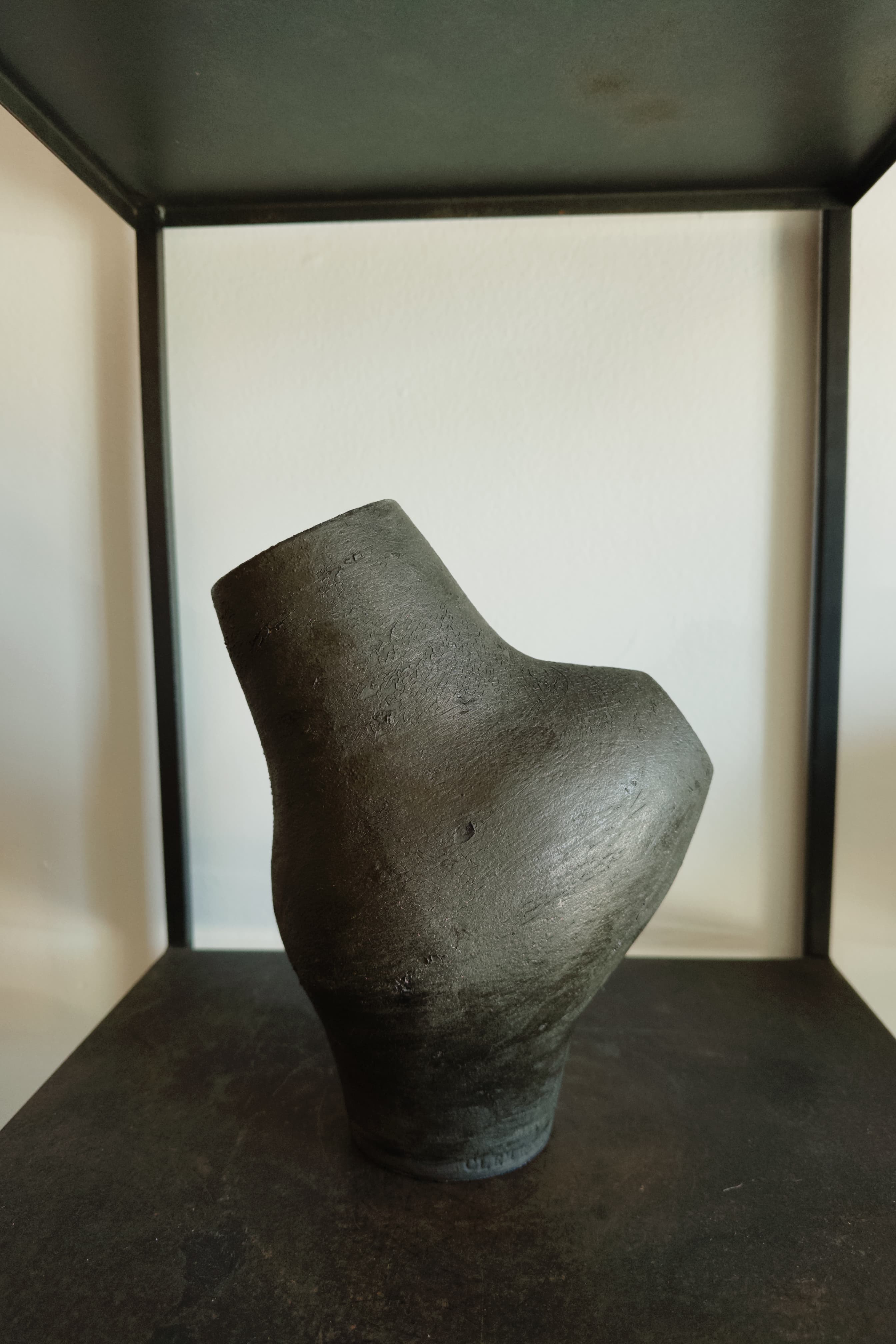 Black Matt Vase