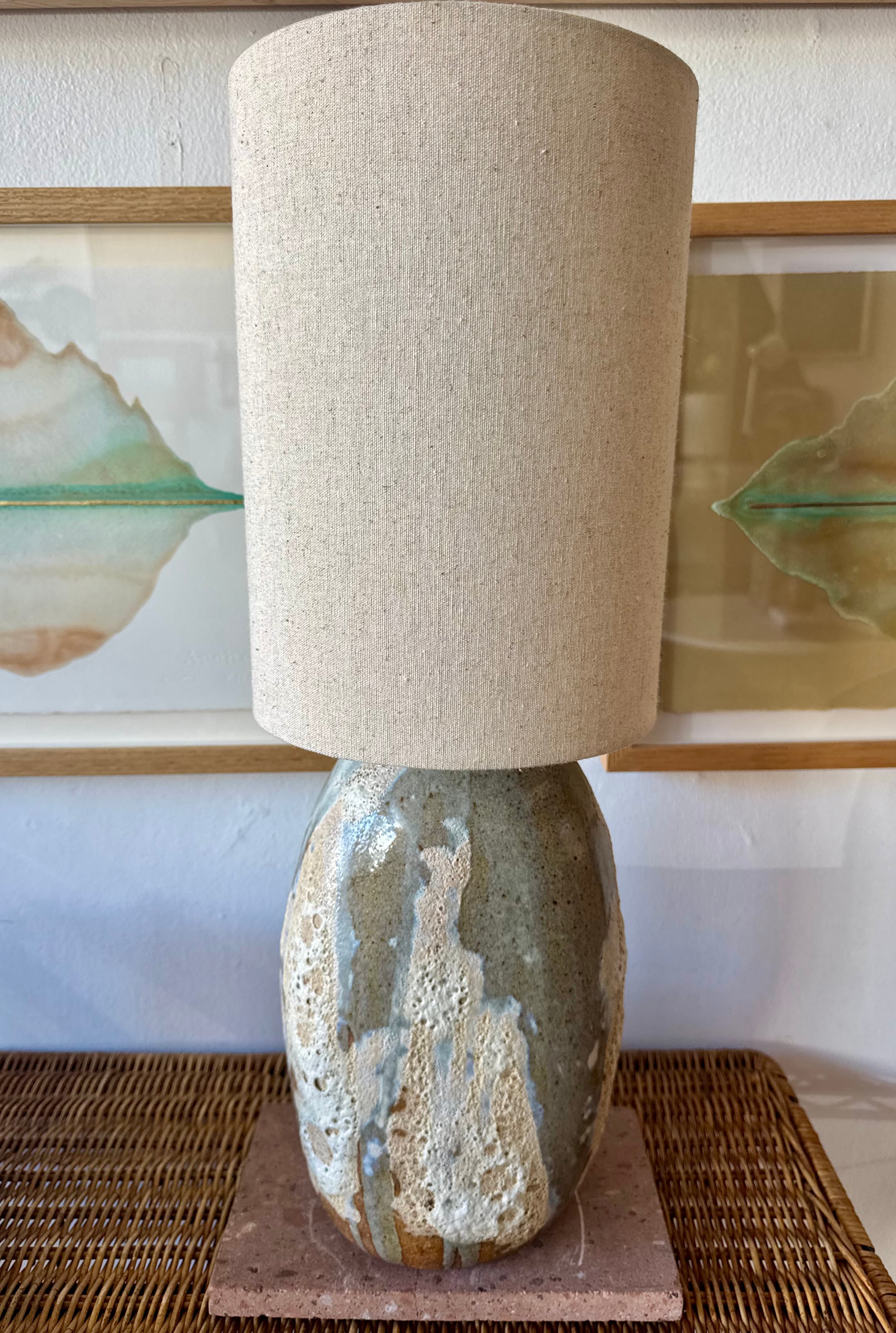 'Earth' Ceramic Lamp