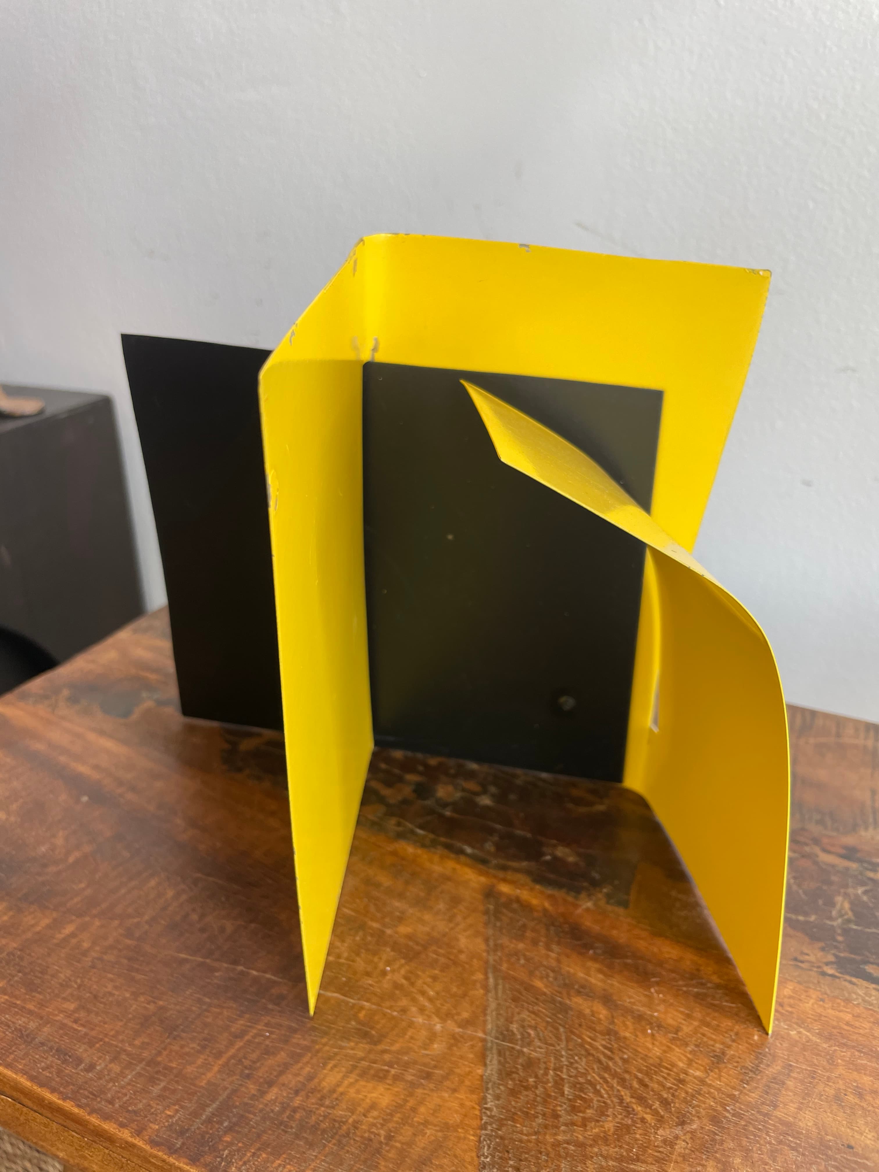 Yellow & Black Italian Sculpture