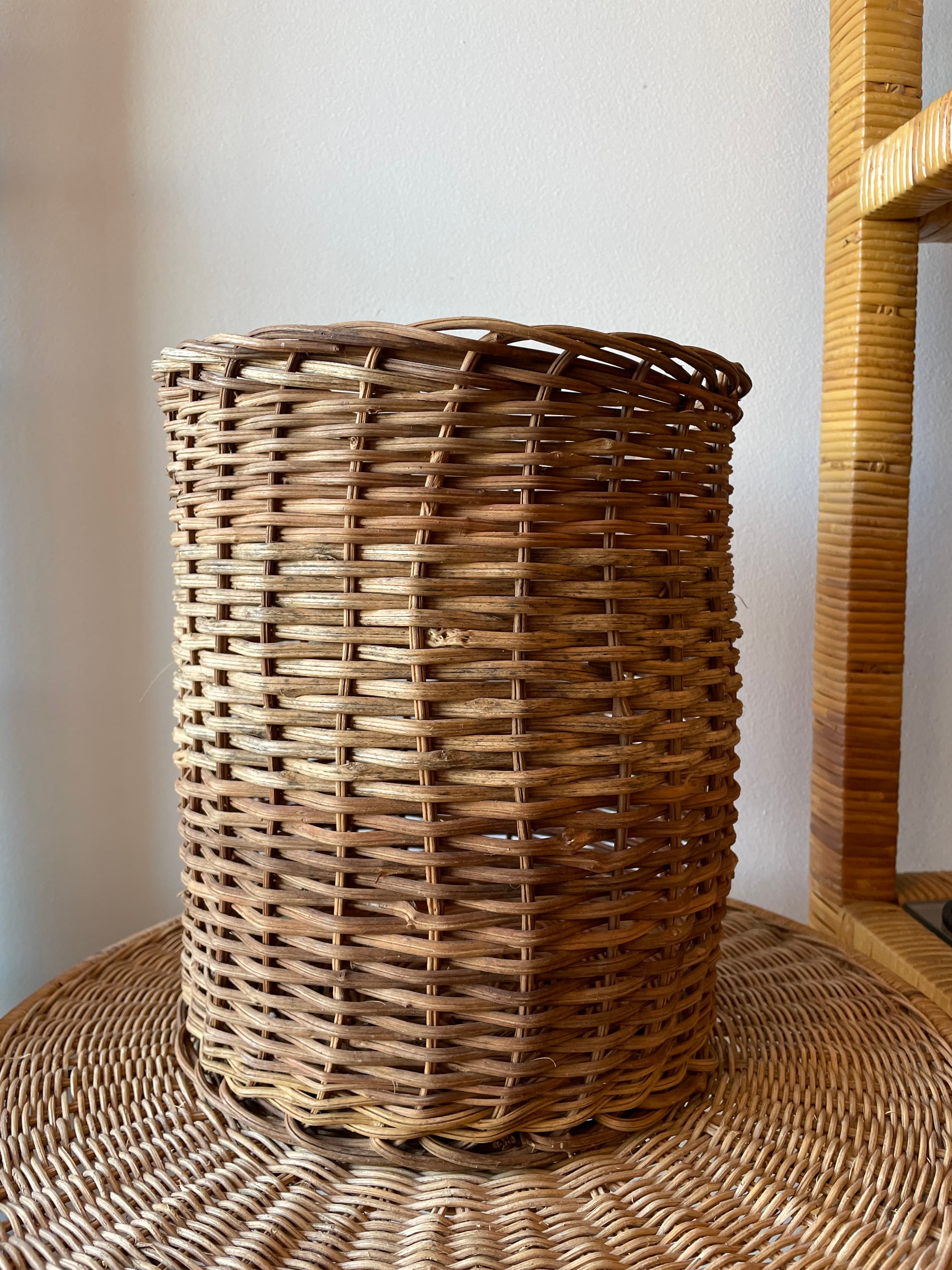Handmade Vintage Storage Basket