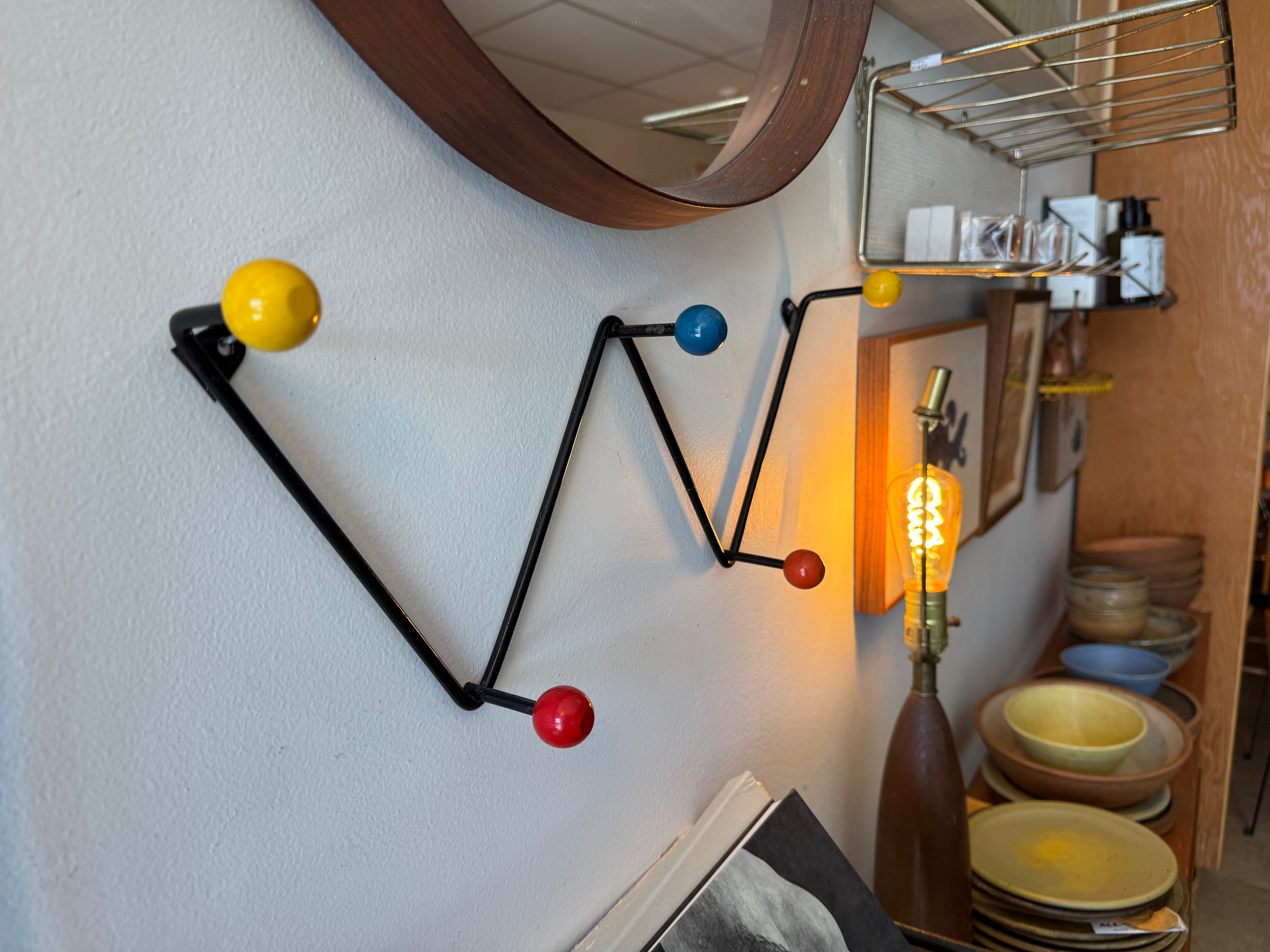 1950's French Coat Rack