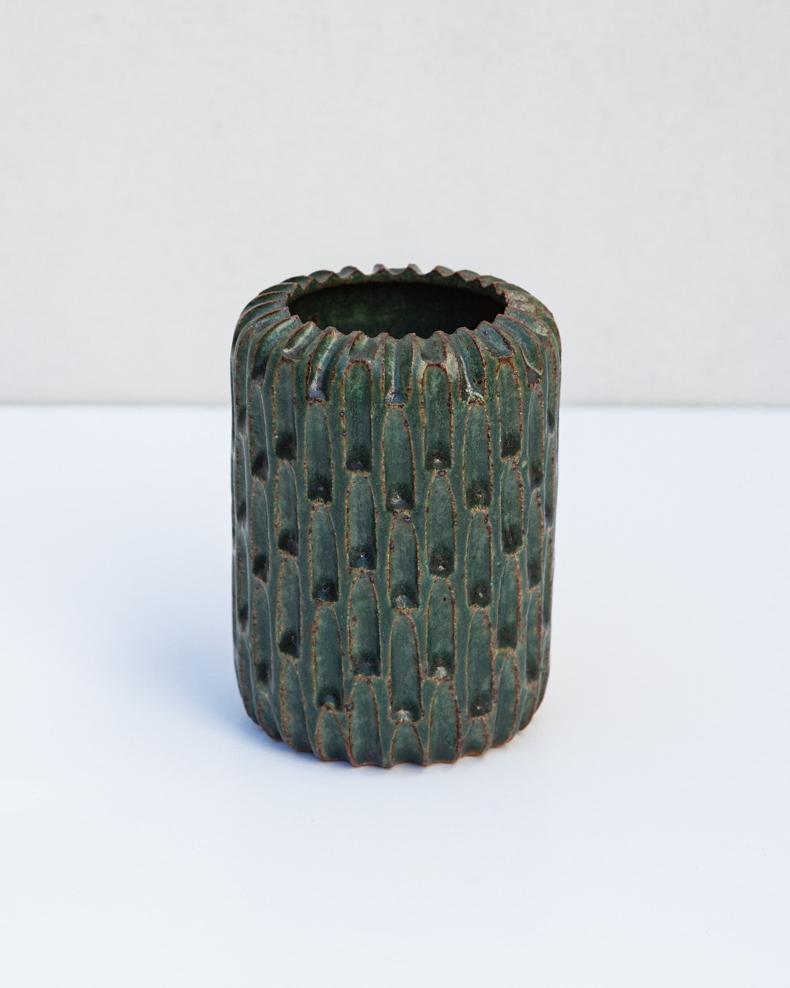 Green Sculpo Vase 4