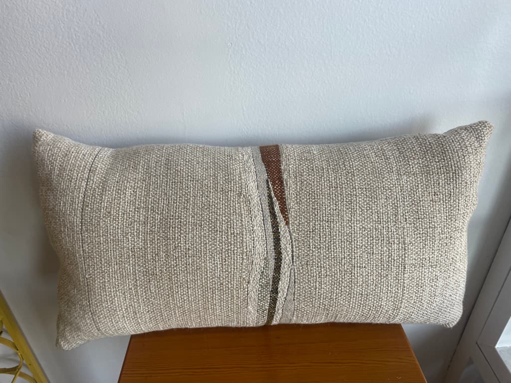 Neutral Pillow by Jess Feury