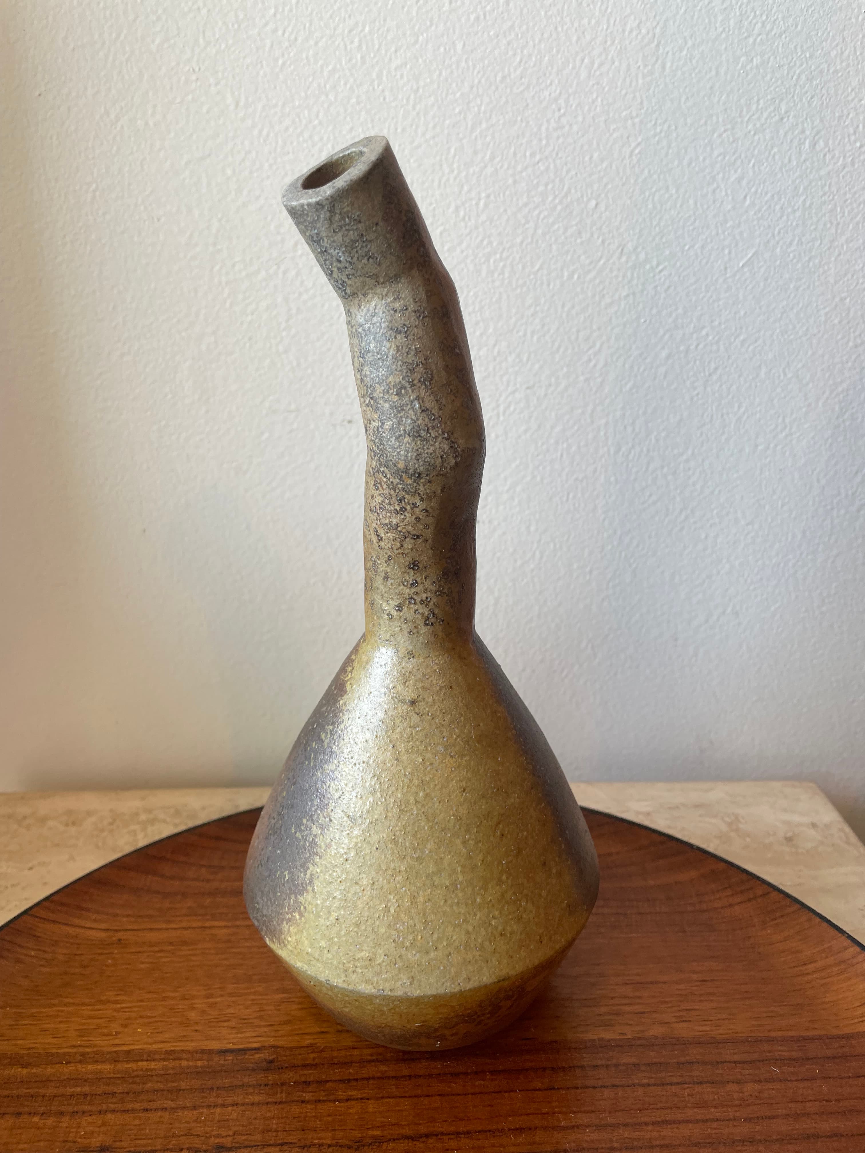 Twisted Woodfired Vase