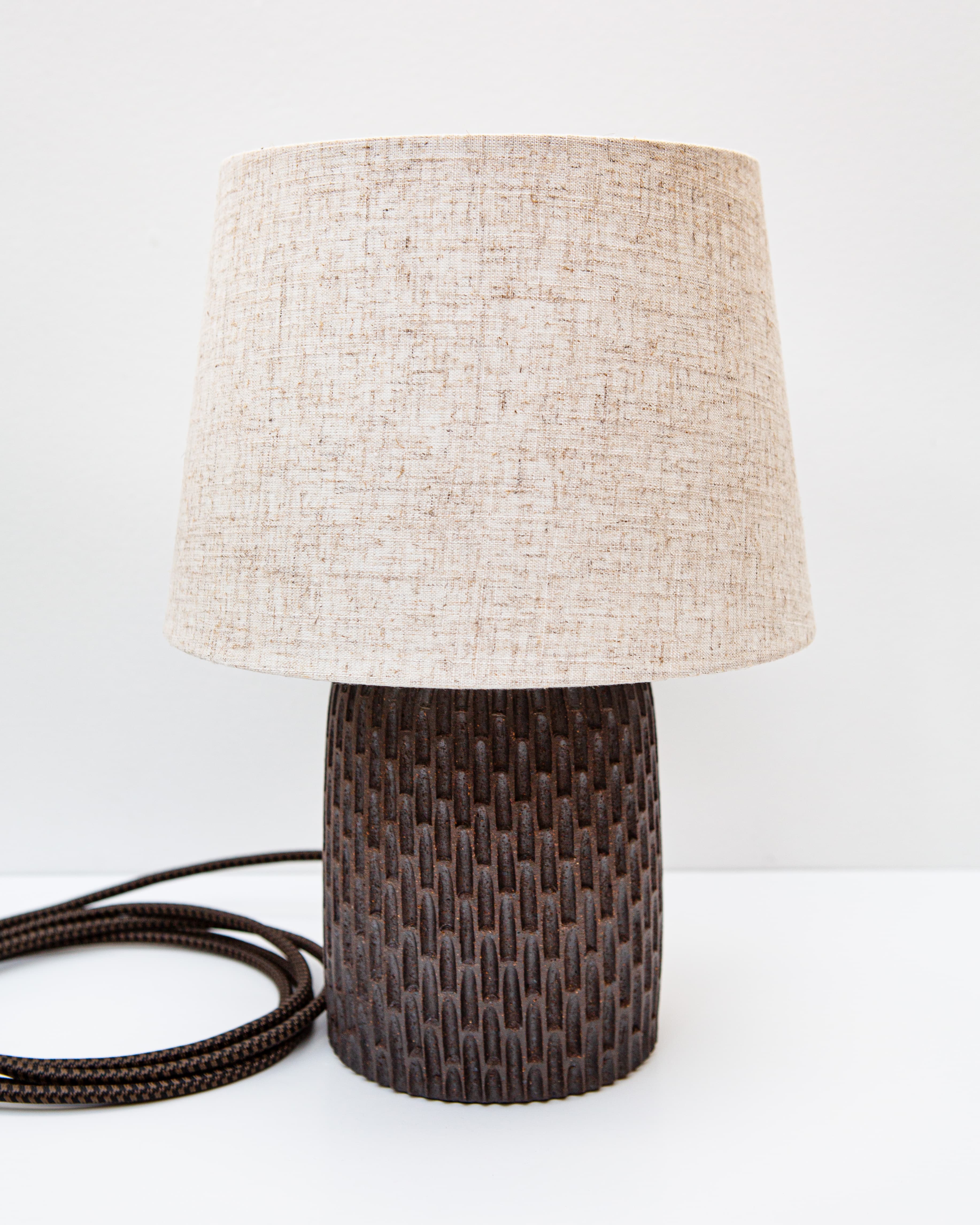 Dark Brown Sculpo Lamp