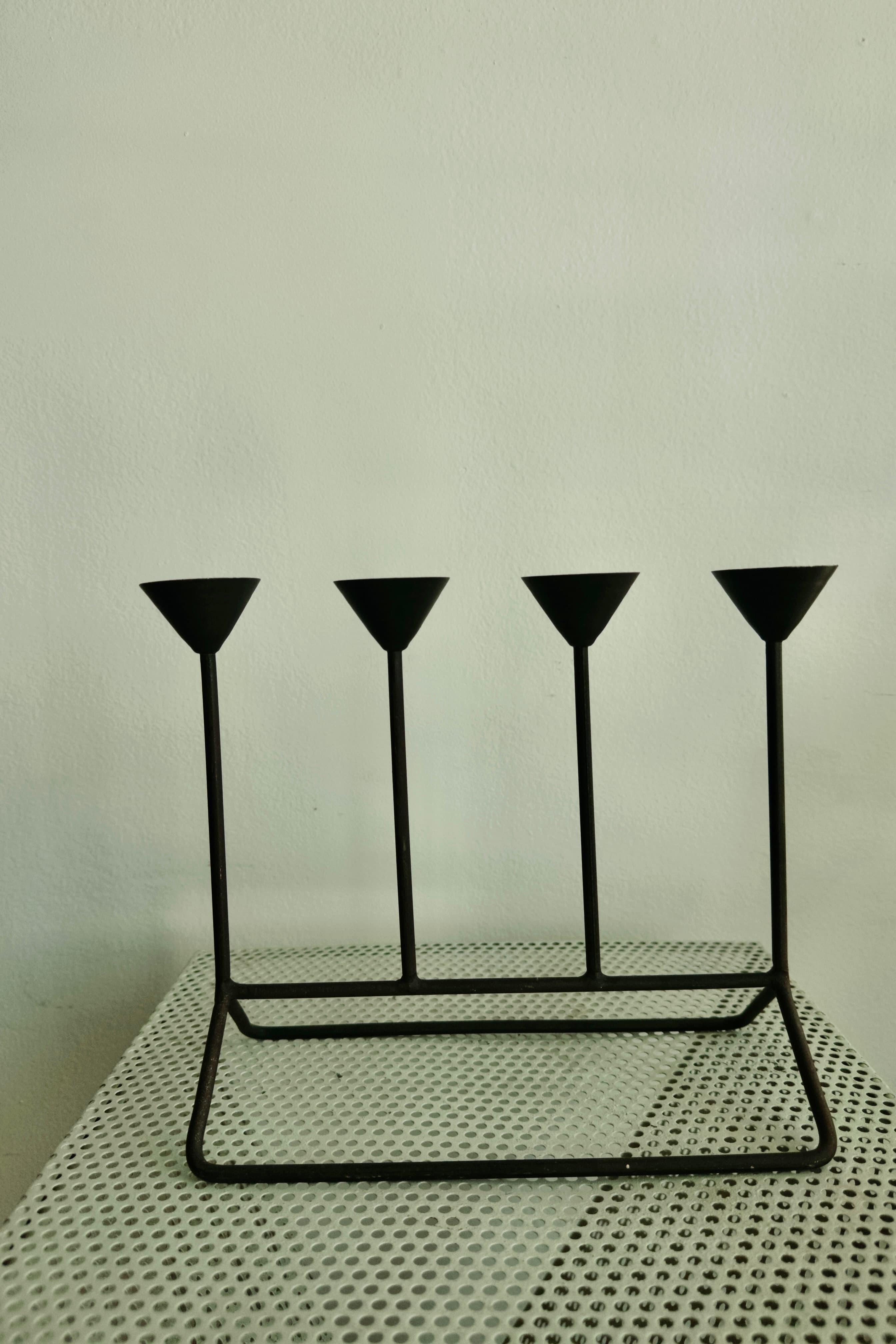 1950's Swedish Iron Candle Holder