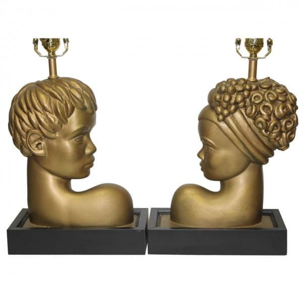 Custom Brazilian/Caribbean Bust Lamps | Ventura