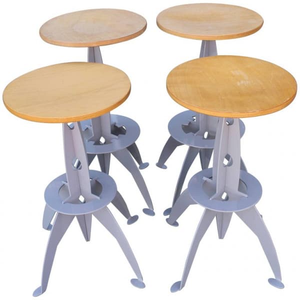 Four Rocket Inspired Barstools (circa 1980s) | Ventura